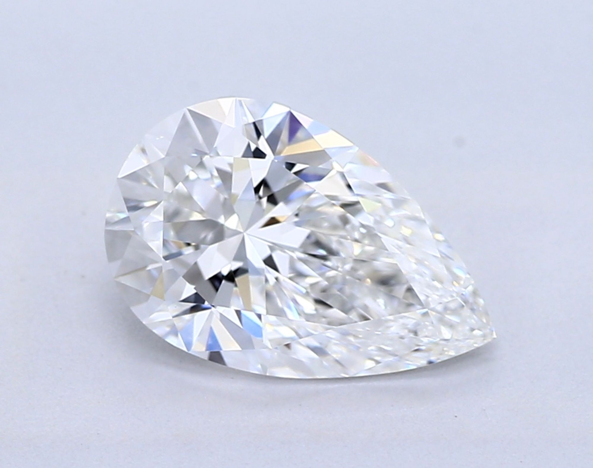 1,07 ct E VVS2 Diamante talla pera 
