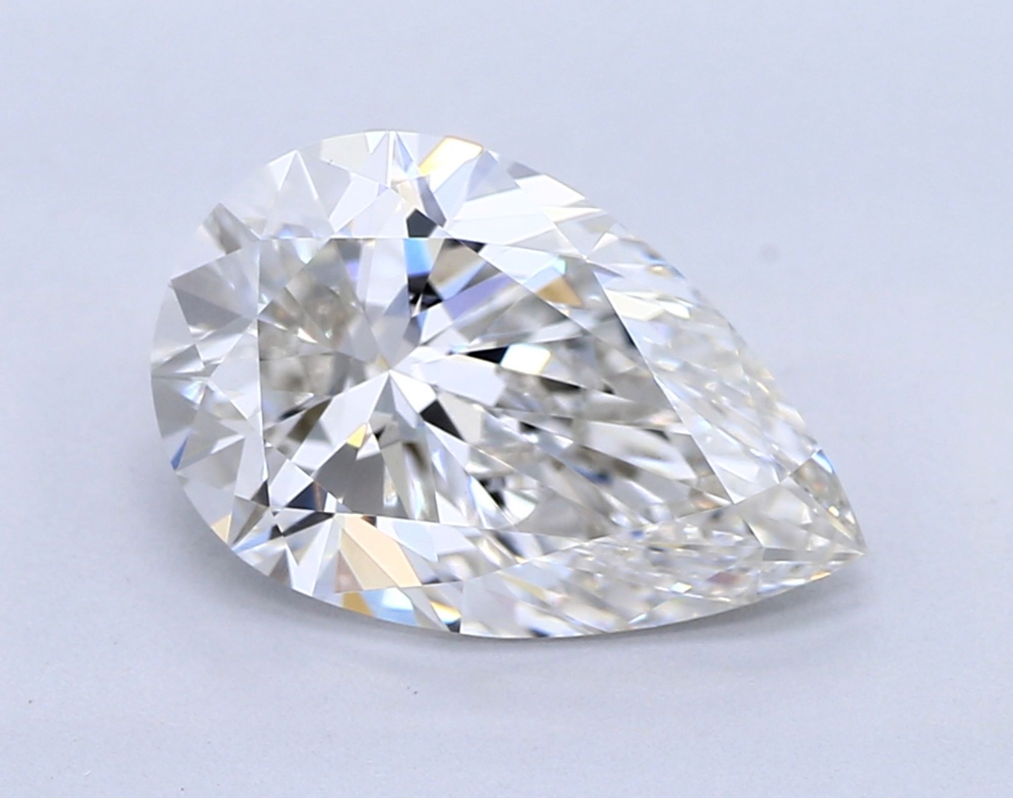 1.53 ct F VVS2 Pear cut Diamond