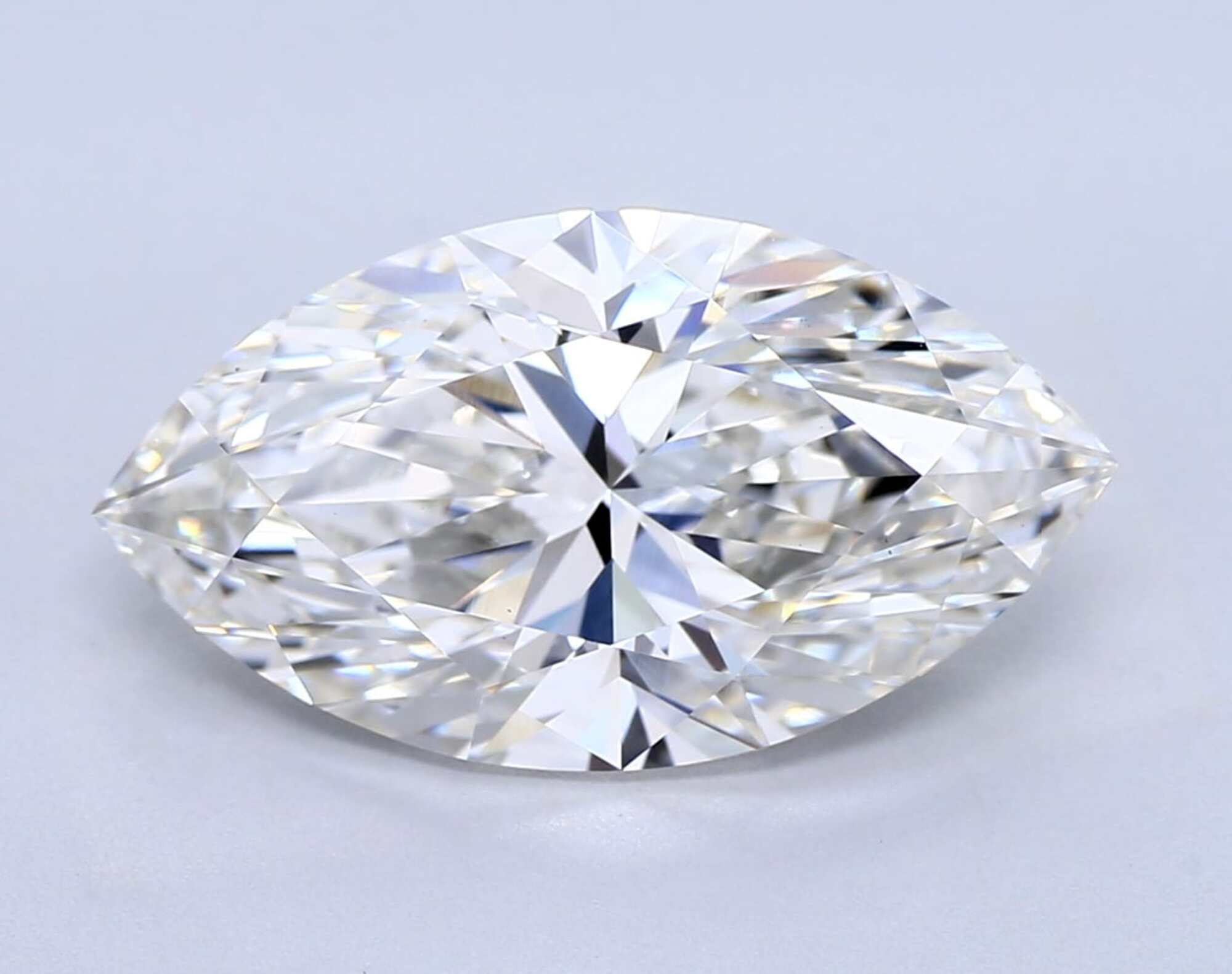 3,01 ct G VVS2 Diamante talla marquesa 