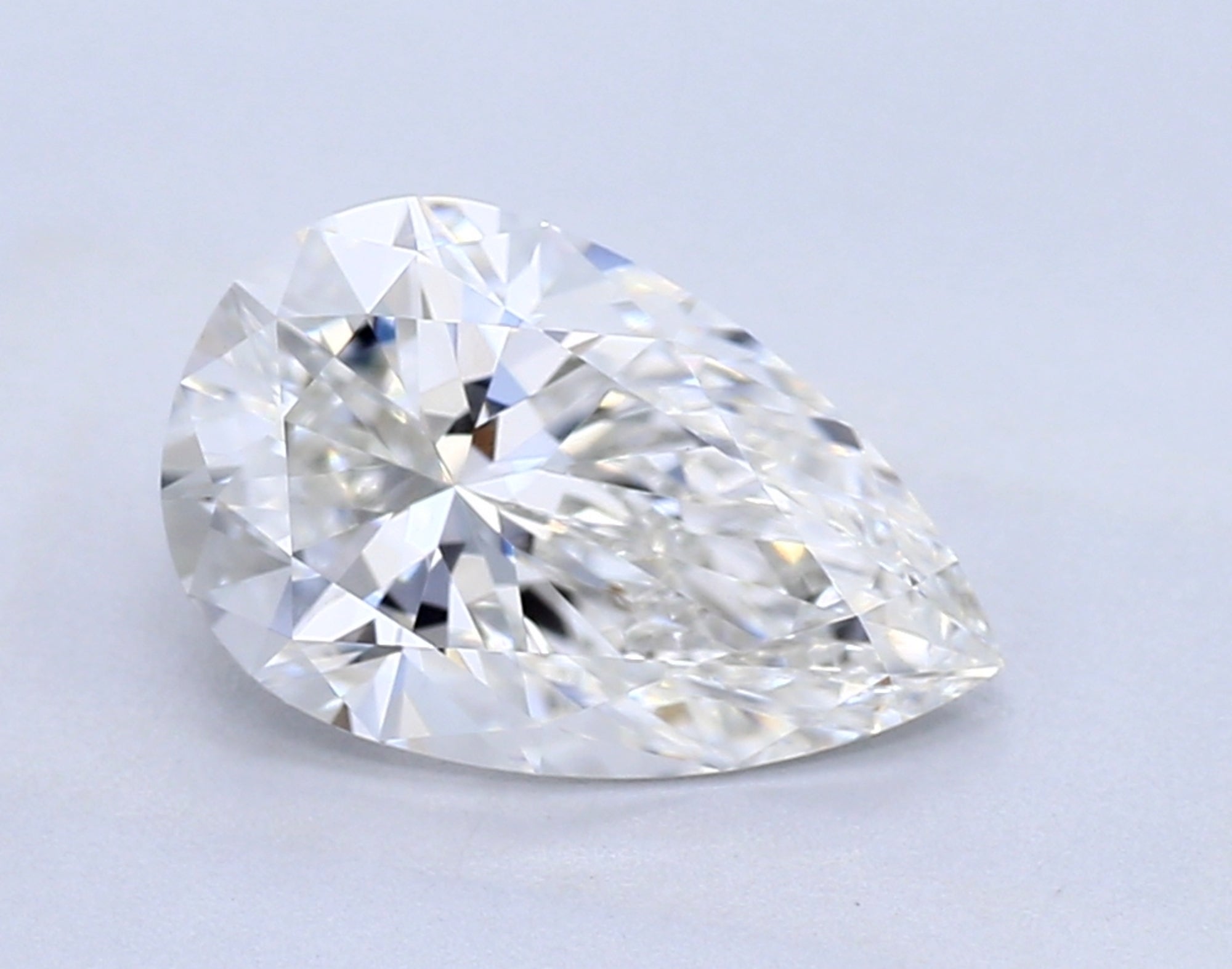 1.08 ct F VVS2 Pear cut Diamond