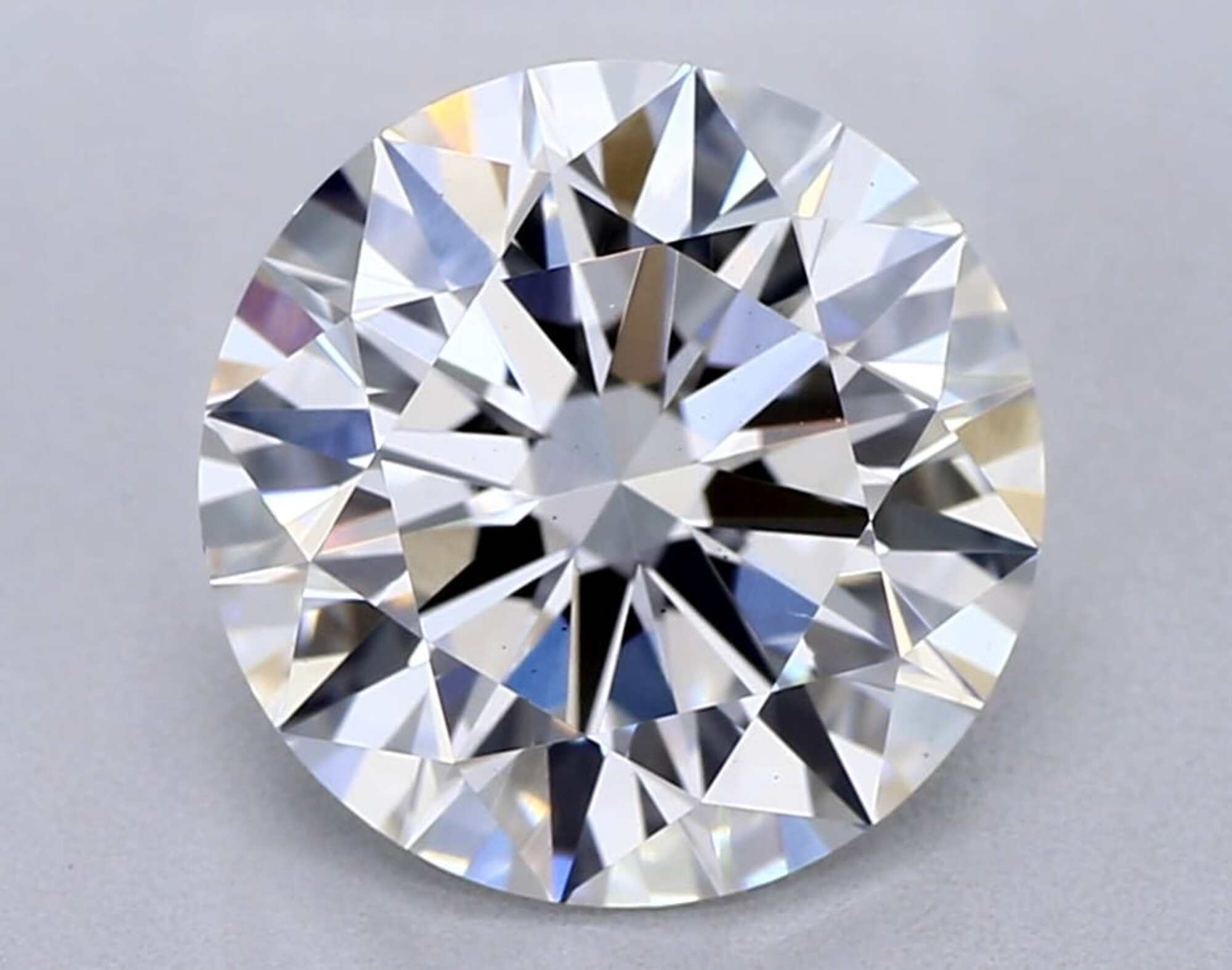 Diamante talla redonda G VS1 de 2,09 ct 