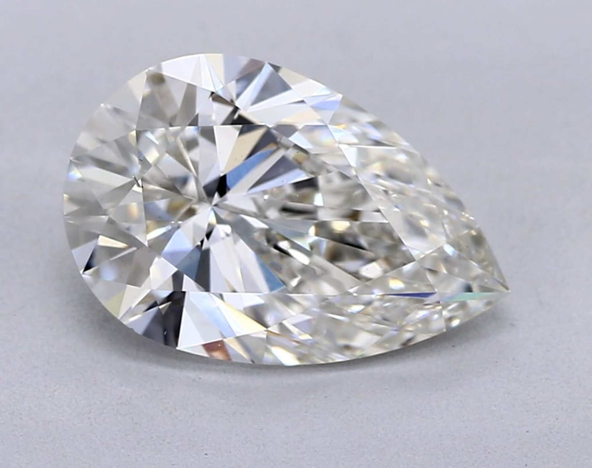 1.58 ct H VS2 Pear cut Diamond