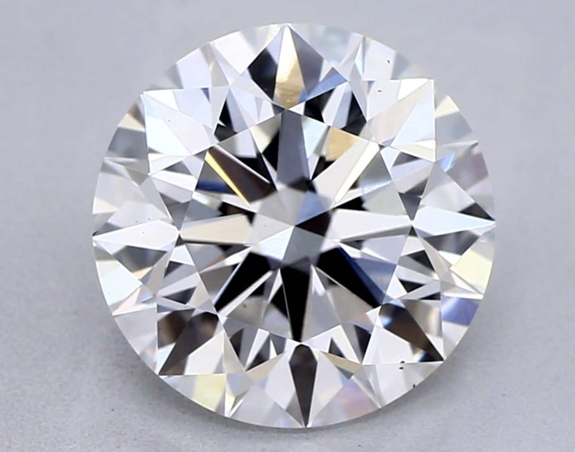 2.05 ct F VS1 Round cut Diamond