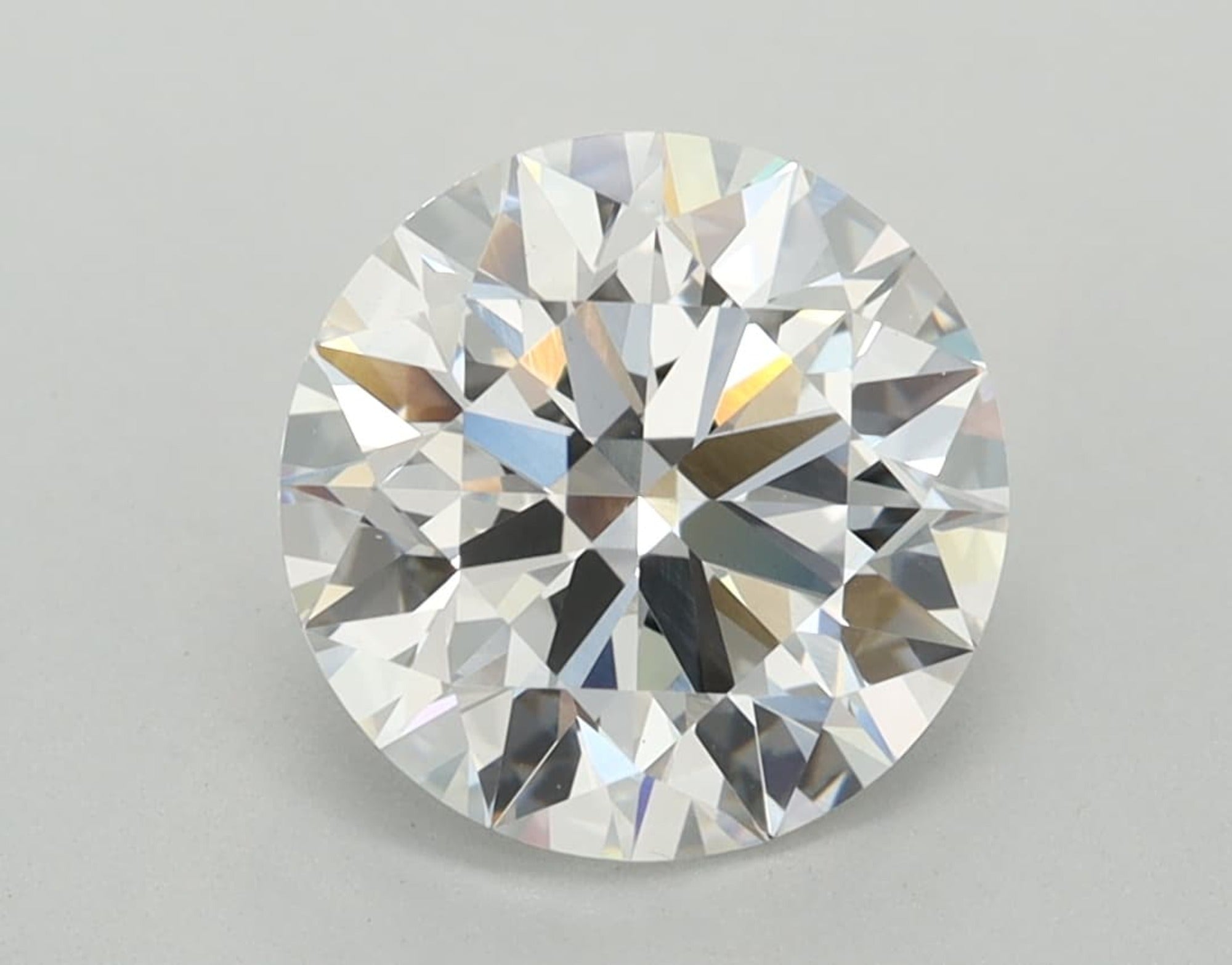 2.18 ct F VVS2 Round cut Diamond