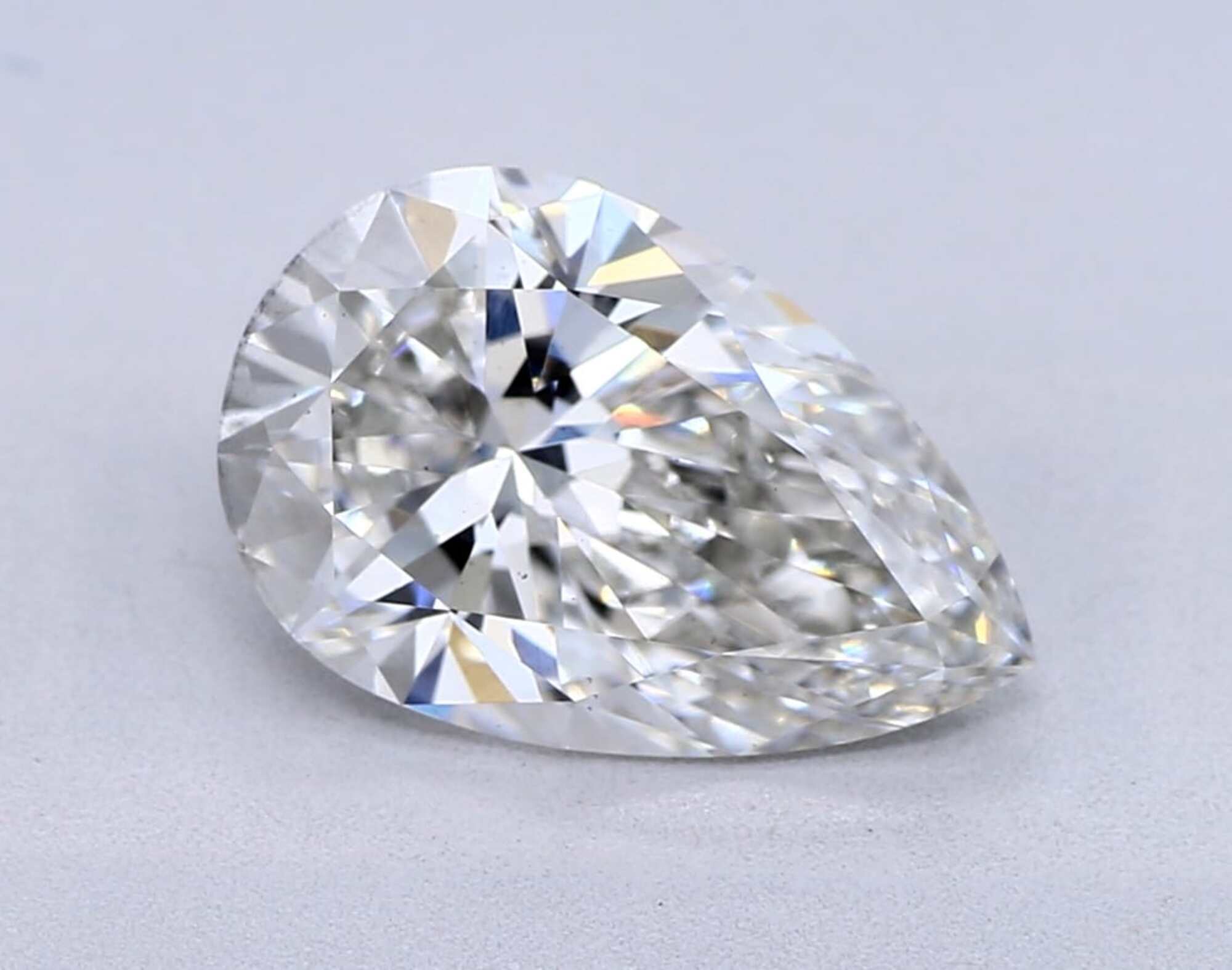 1.55 ct G VS2 Pear cut Diamond