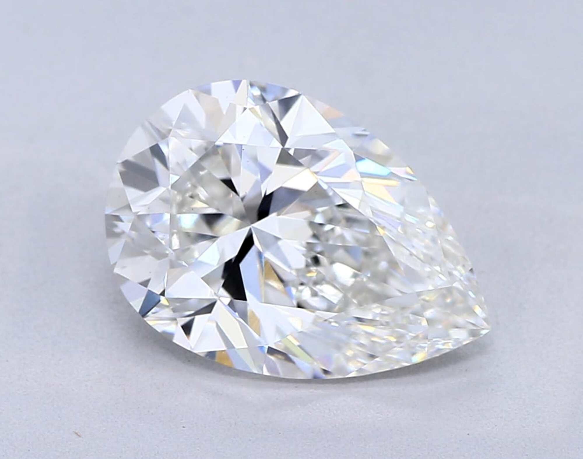 2 ct F VS1 Pear cut Diamond