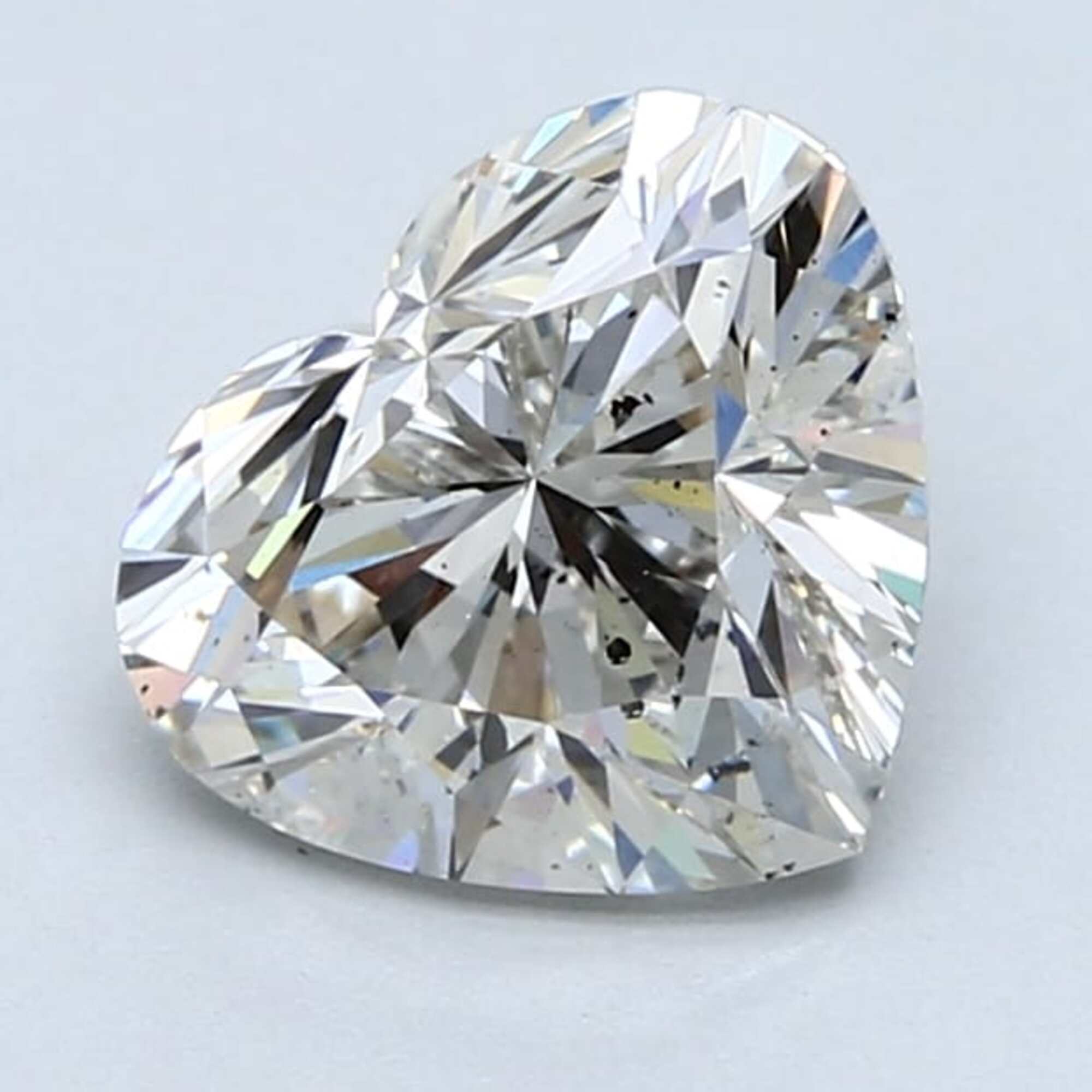 2.01 ct G SI1 Heart cut Diamond