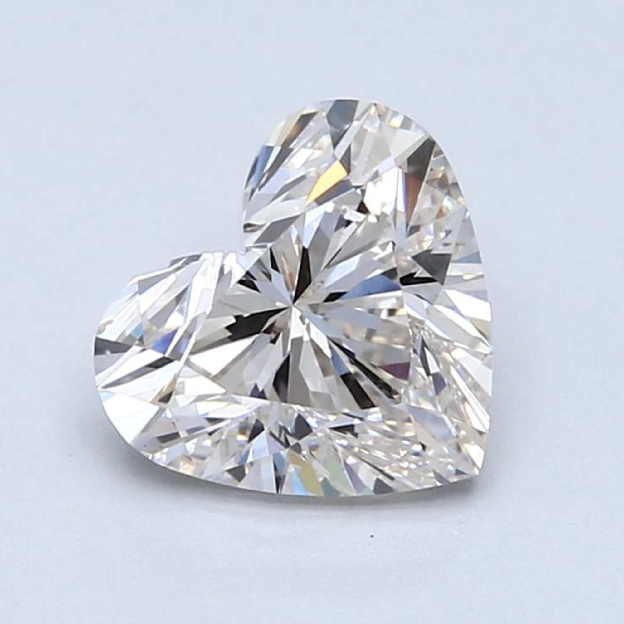 2.02 ct H VVS2 Heart cut Diamond