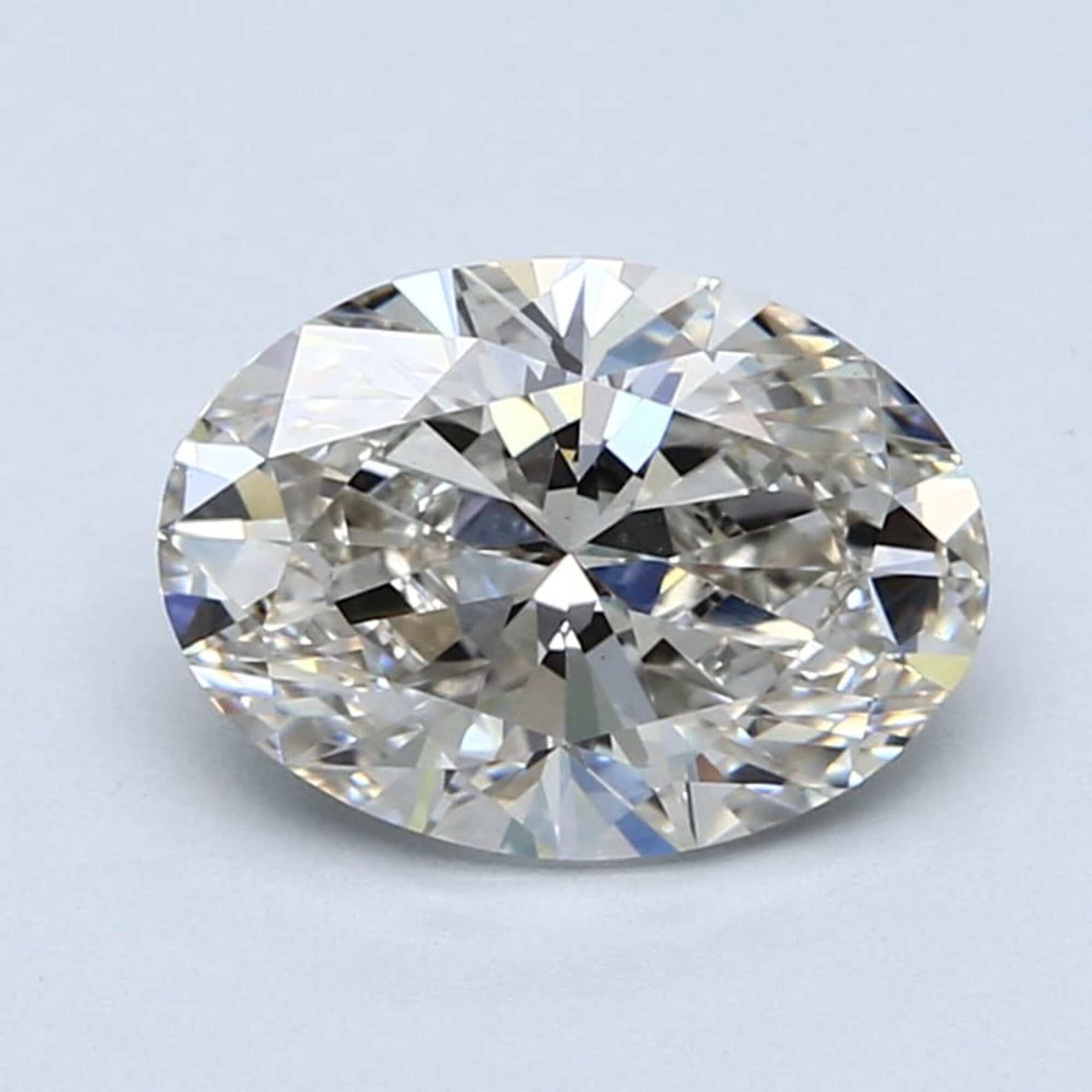 2,18 ct H VS1 Diamante talla ovalada 