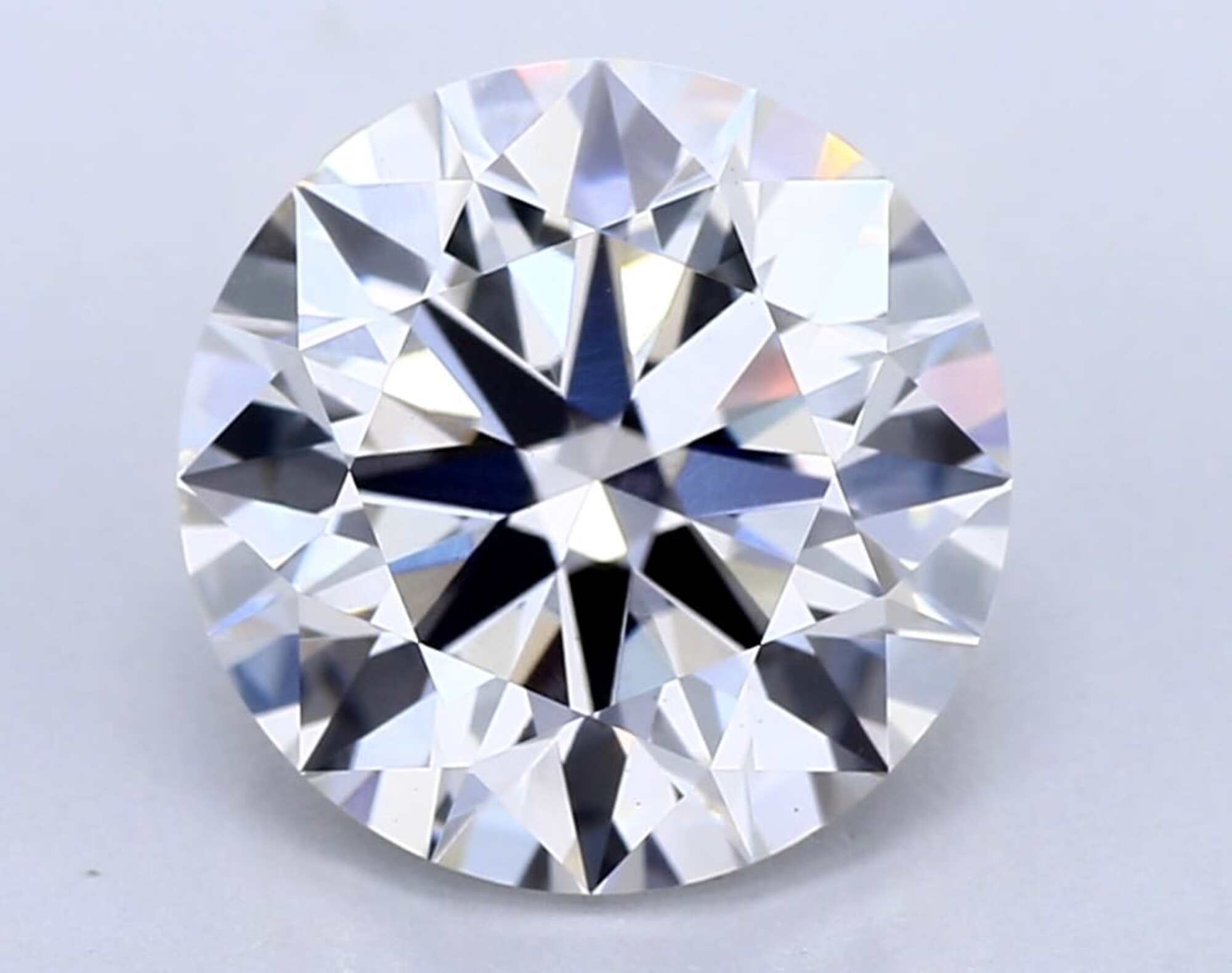 Diamante talla redonda G VS1 de 2,22 ct 