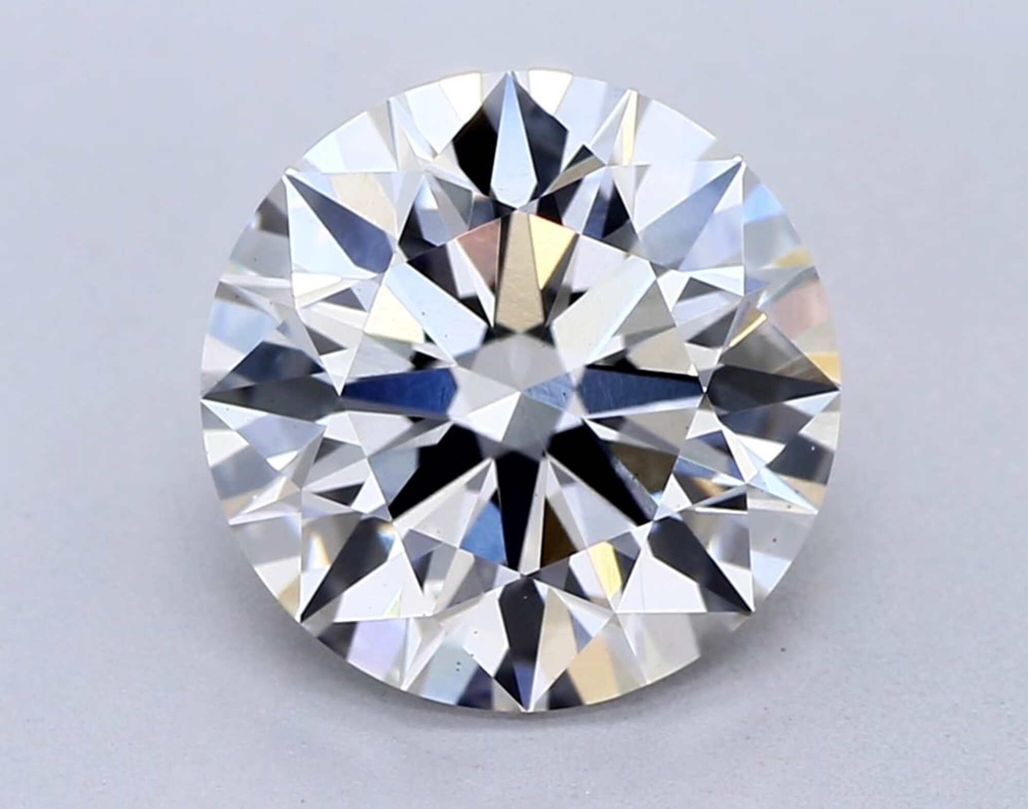 2.10 ct H VS1 Round cut Diamond