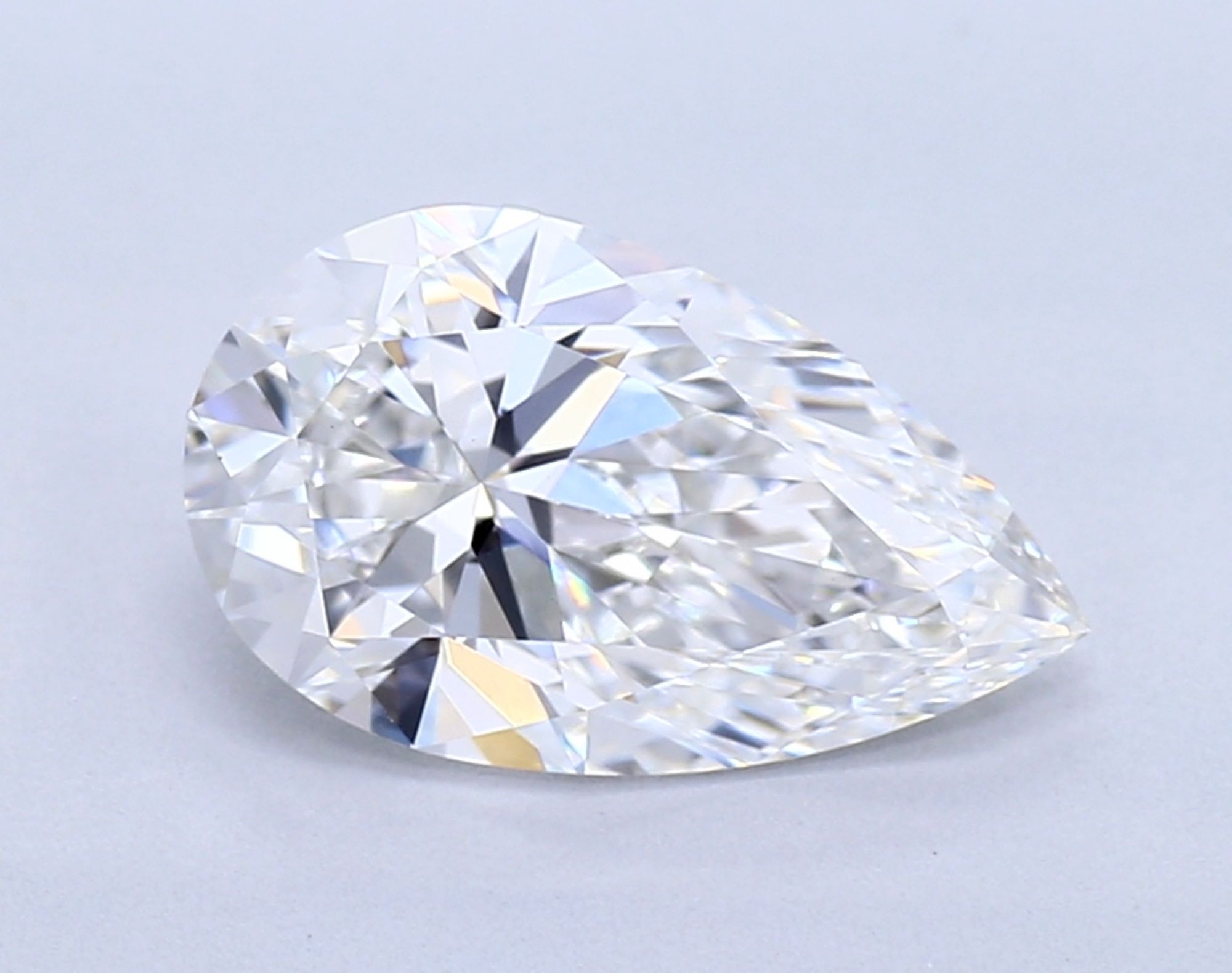 1,09 ct F VVS2 Diamante talla pera 