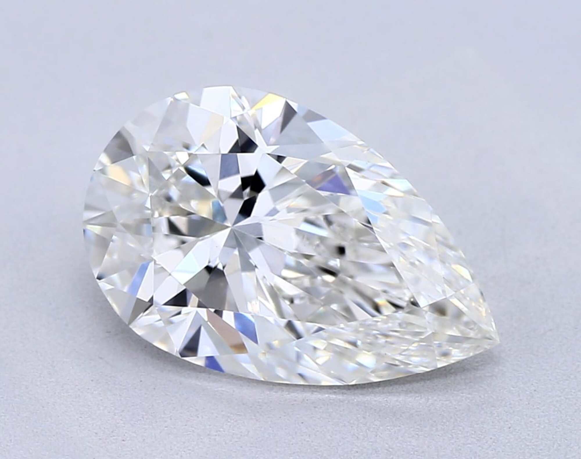2.02 ct F VS1 Pear cut Diamond