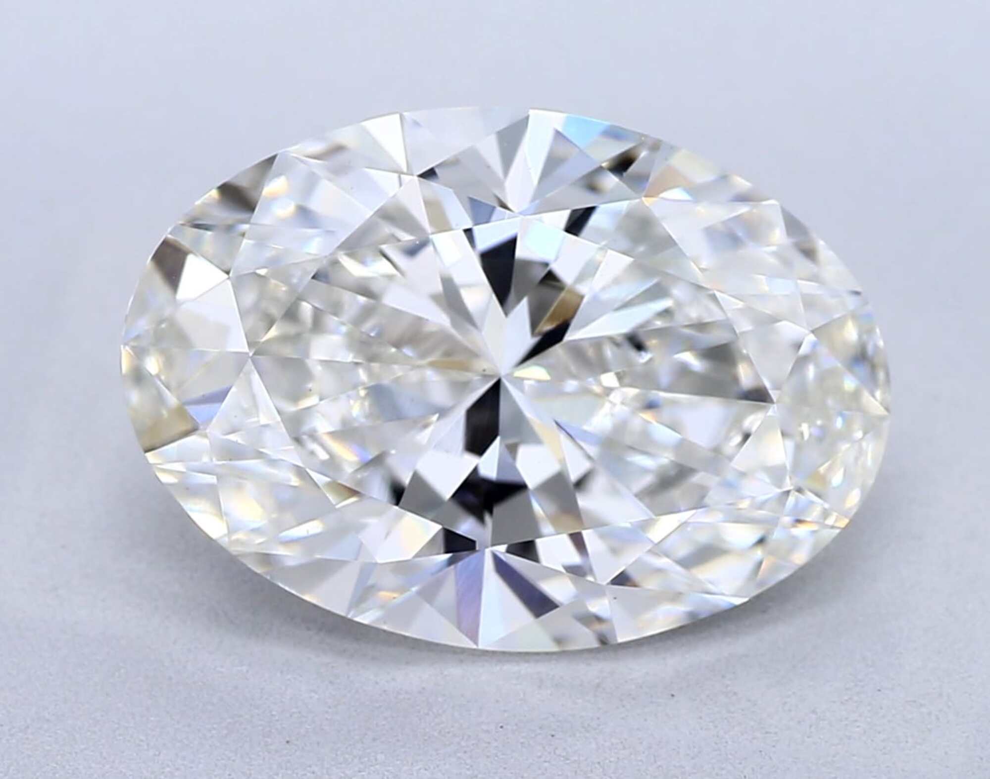 3,09 ct G VVS2 Diamante talla ovalada 