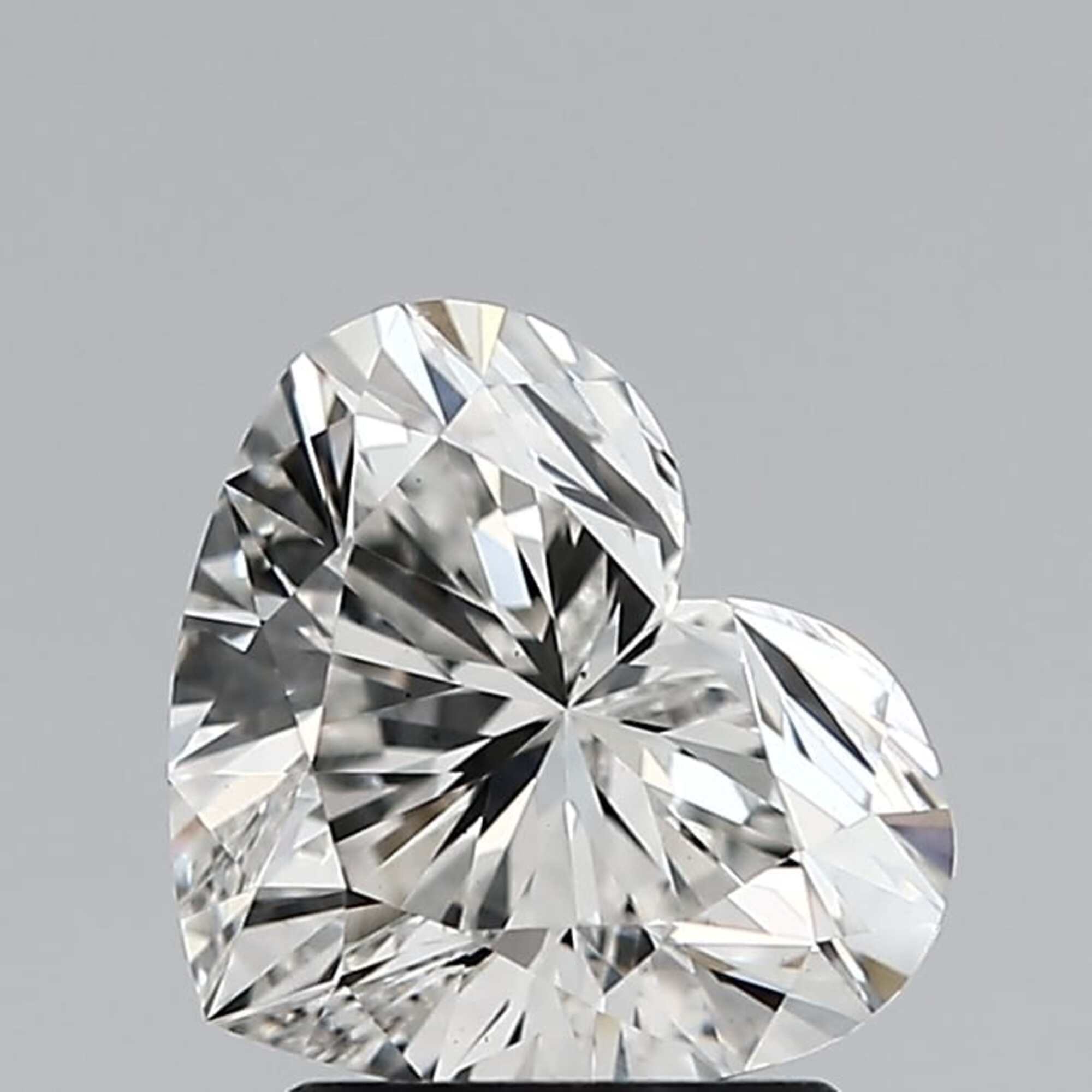 2.03 ct G VS1 Heart cut Diamond