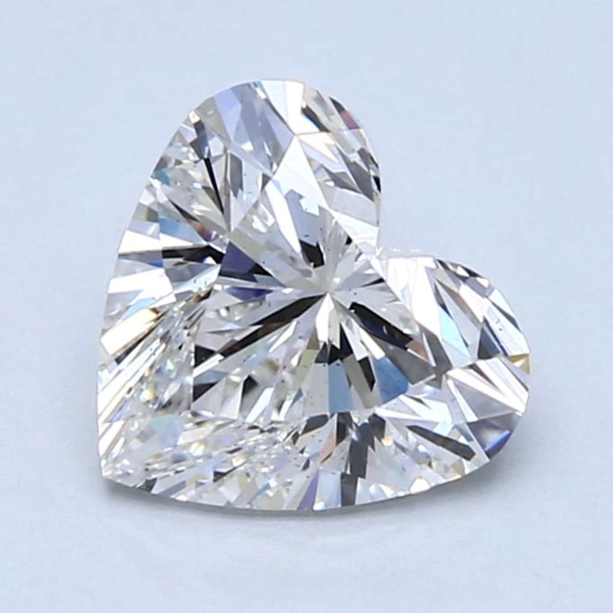 2.02 ct F VS2 Heart cut Diamond