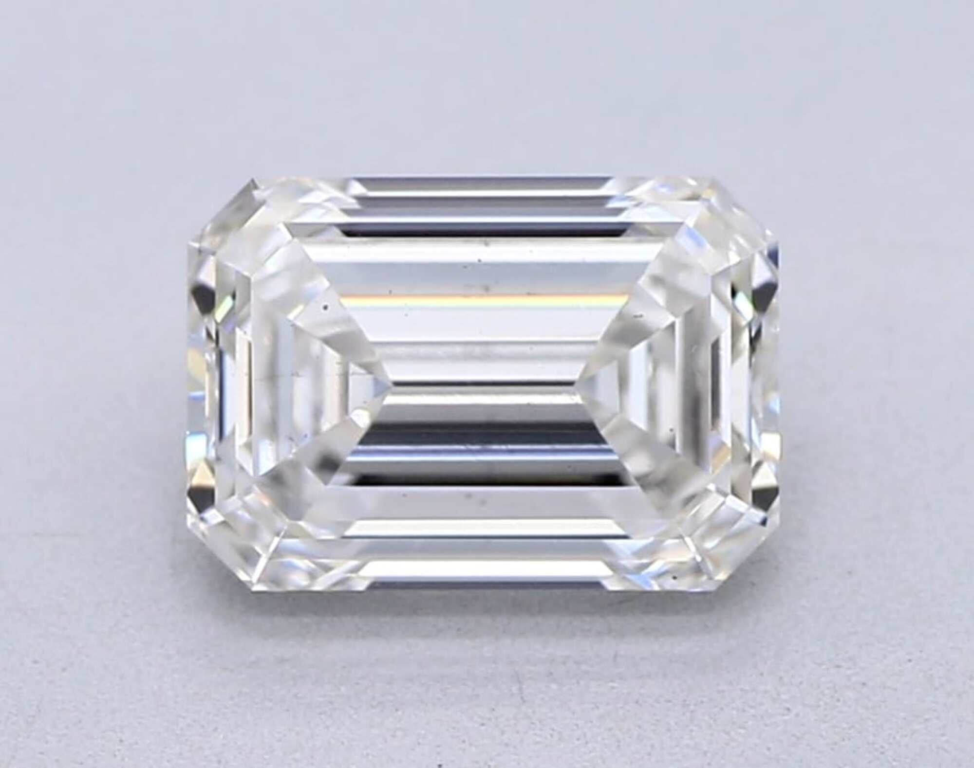 1,01 ct G VS2 Diamante talla esmeralda 