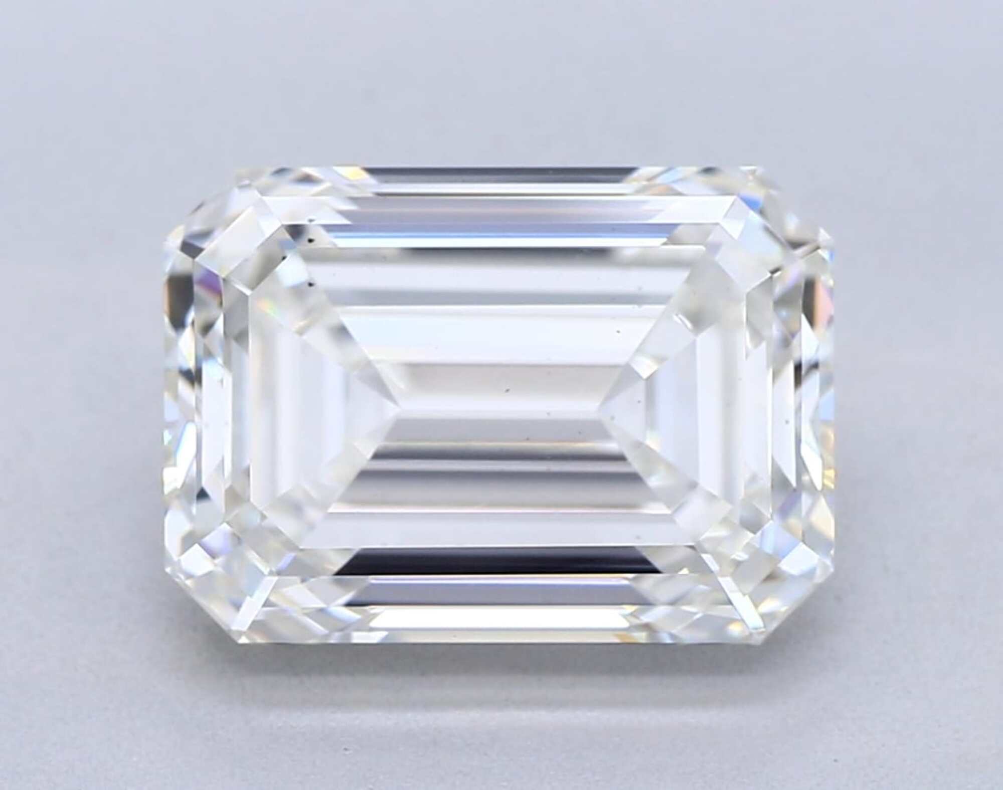 3.07 ct H VS2 Emerald cut Diamond
