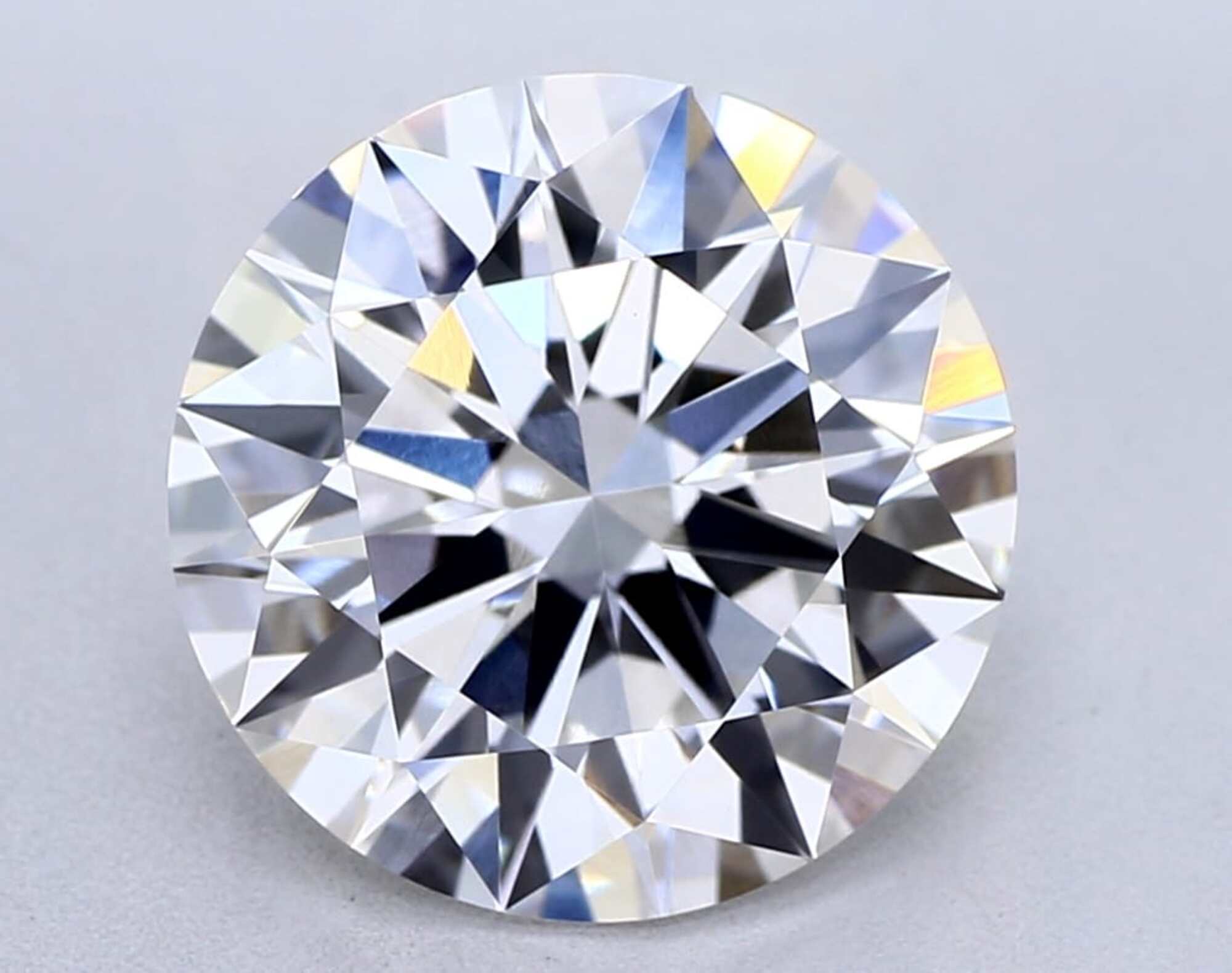 2.60 ct F VVS2 Round cut Diamond