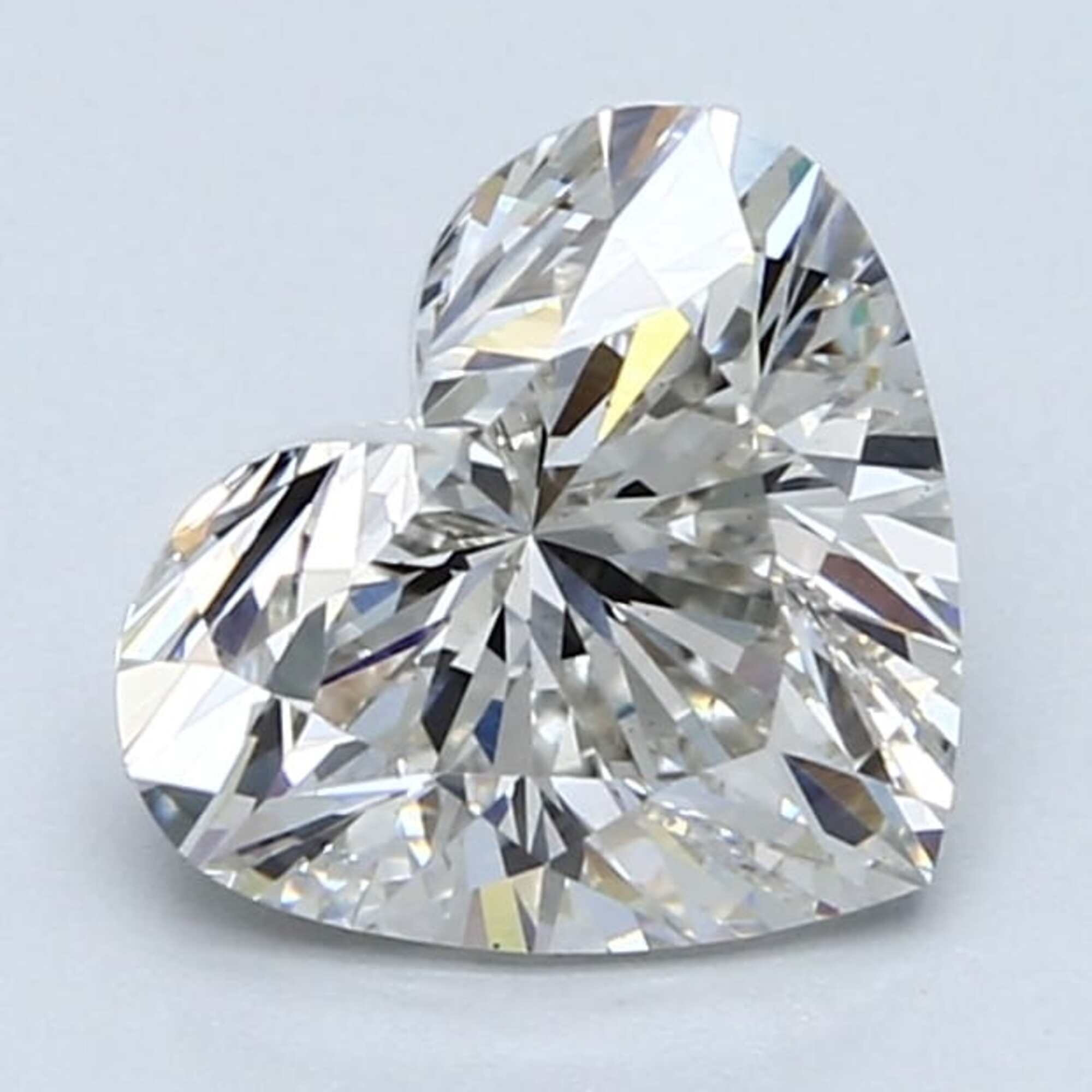 2.10 ct G VS1 Heart cut Diamond