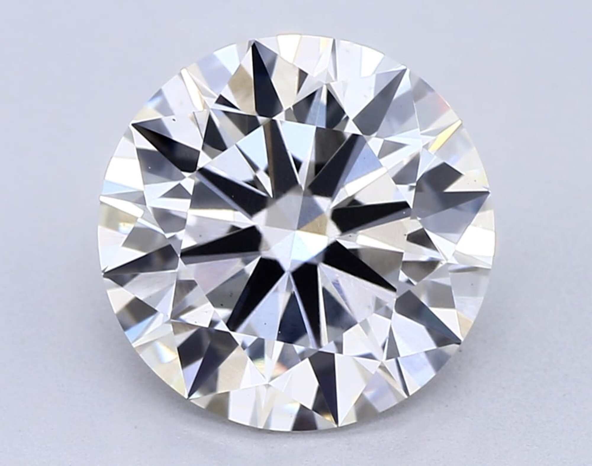 Diamante talla redonda H VS1 de 2,33 ct 