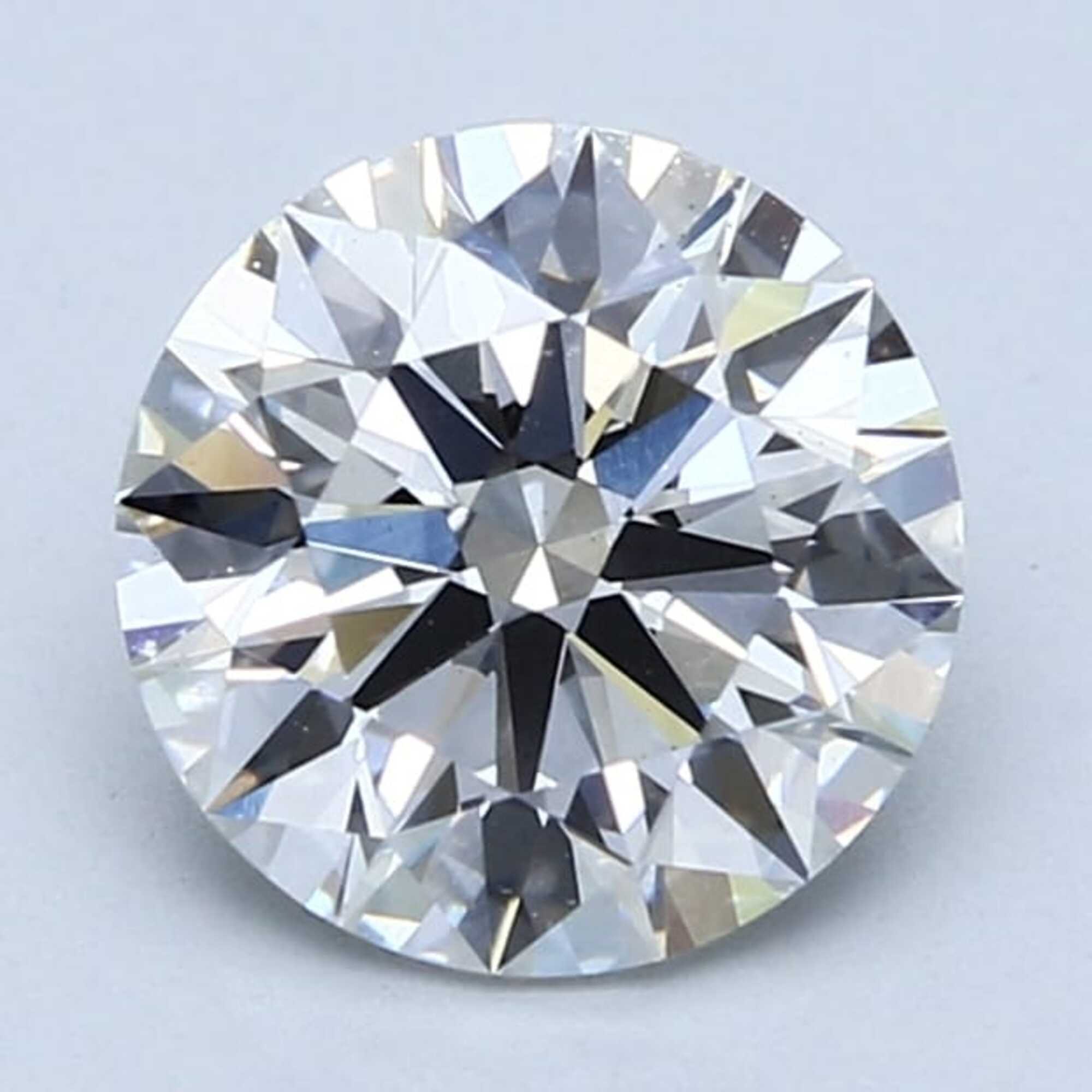 Diamante talla redonda G VS1 de 2,10 ct 