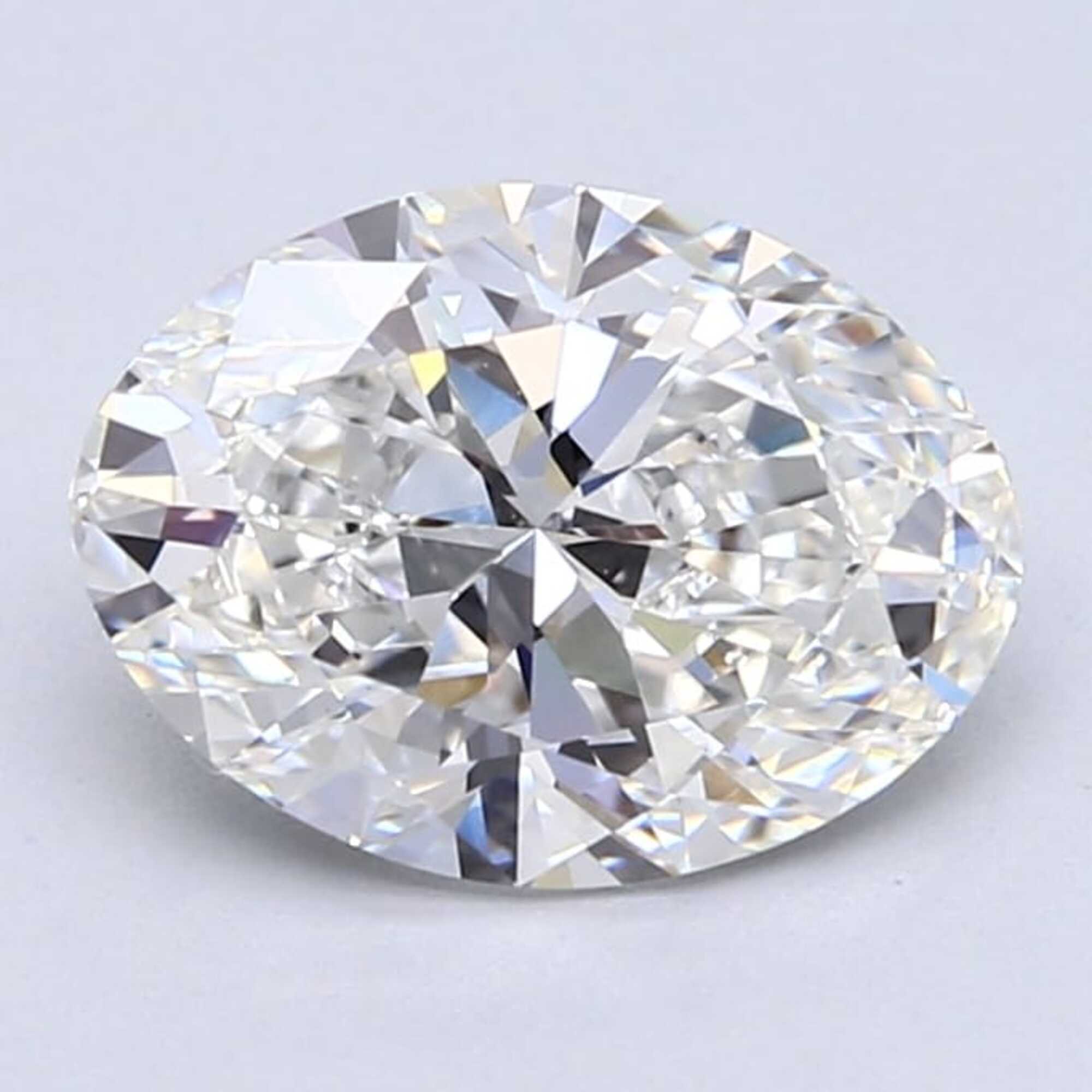 2.14 ct F VVS2 Oval cut Diamond