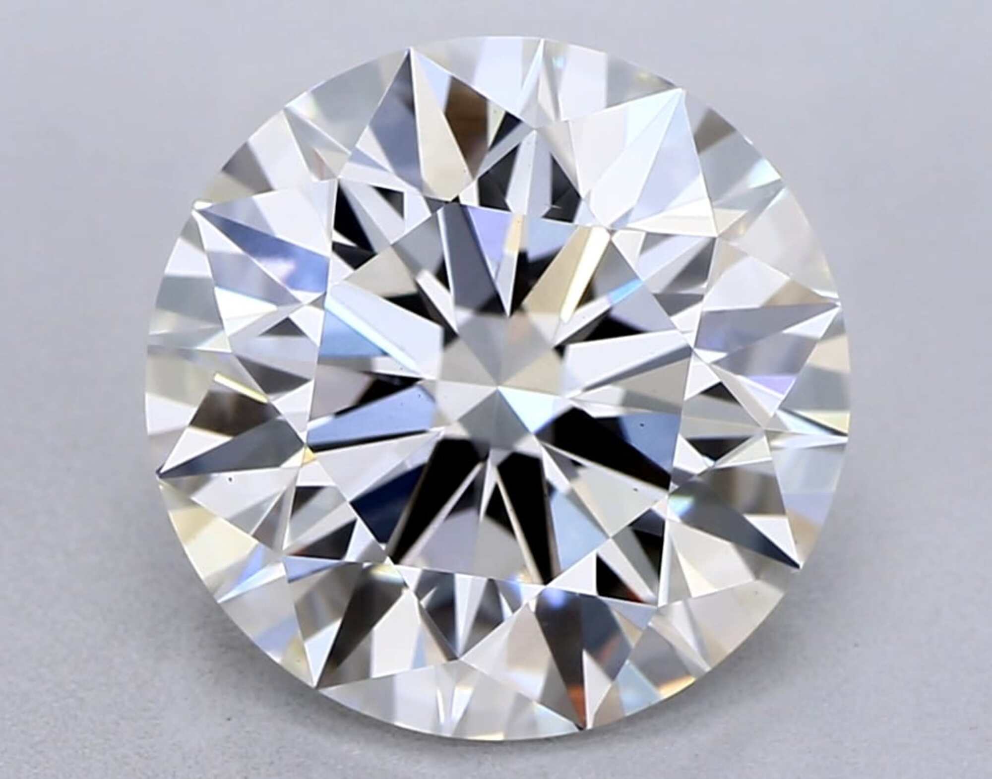 2.53 ct G VS1 Round cut Diamond