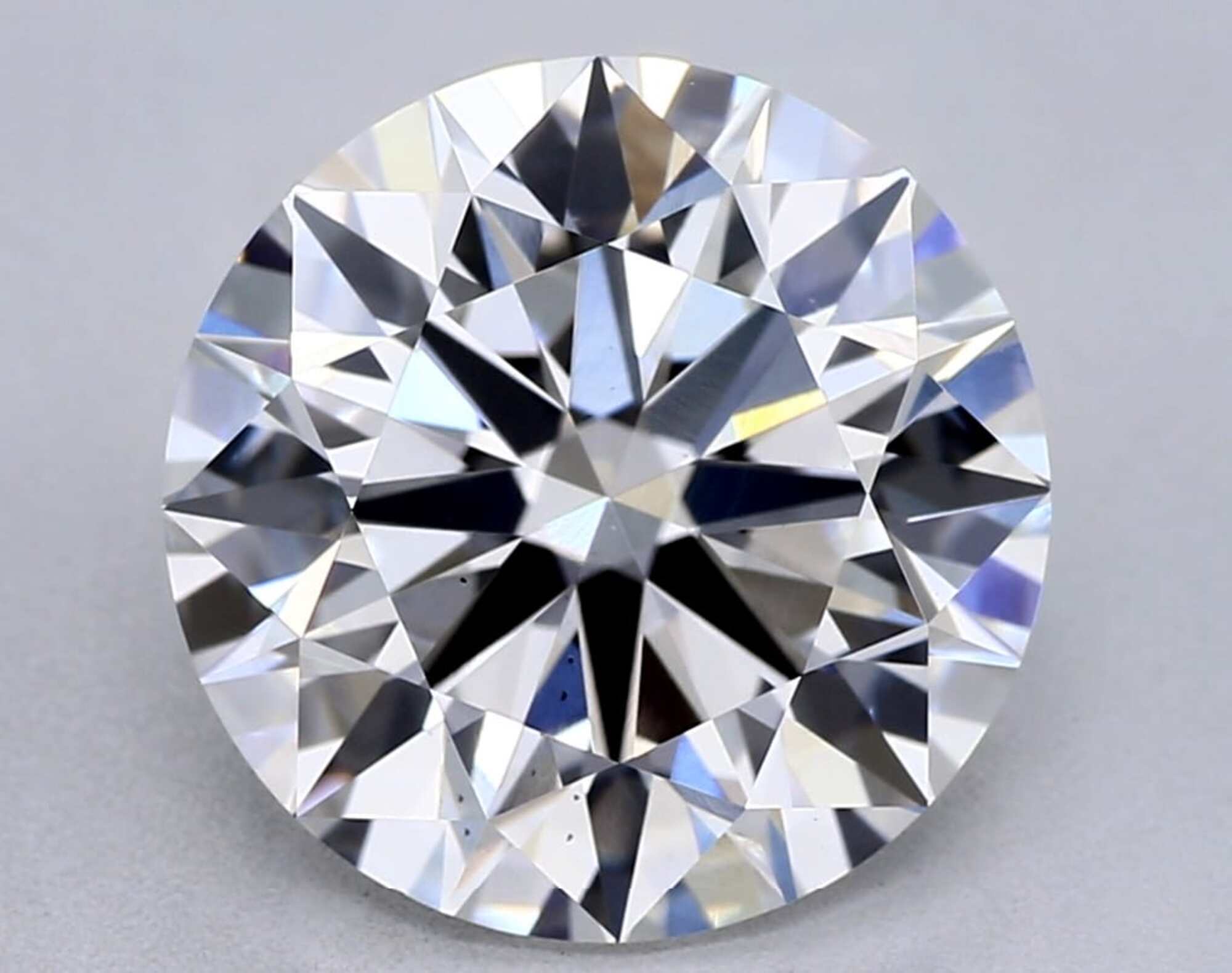 3.12 ct G VS2 Round cut Diamond