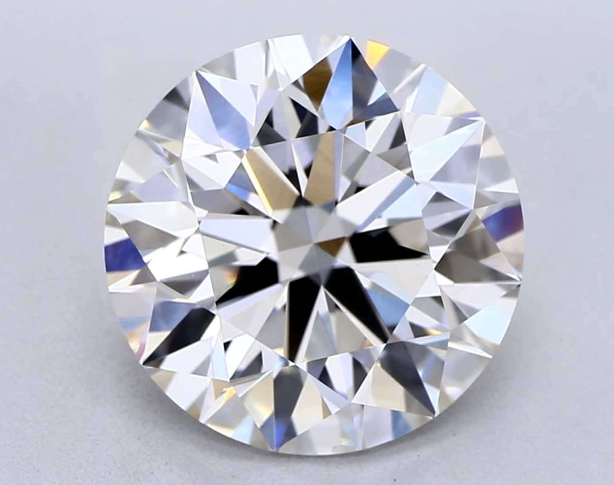 2,64 ct H VVS2 Diamante talla redonda 