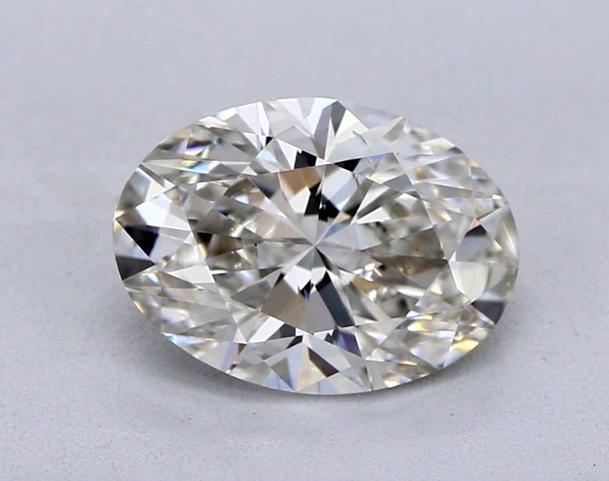 1,01 ct H VS2 Diamante talla ovalada 