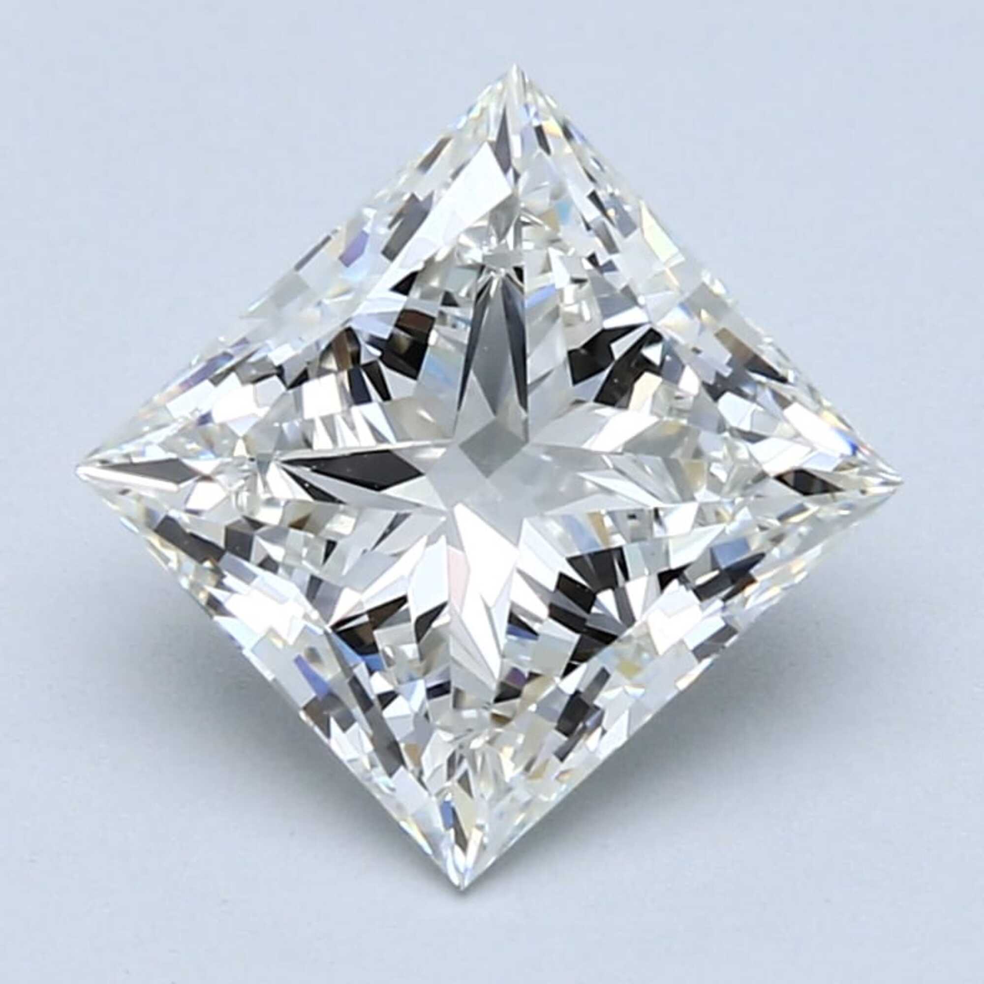 3.09 ct F VS1 Princess cut Diamond