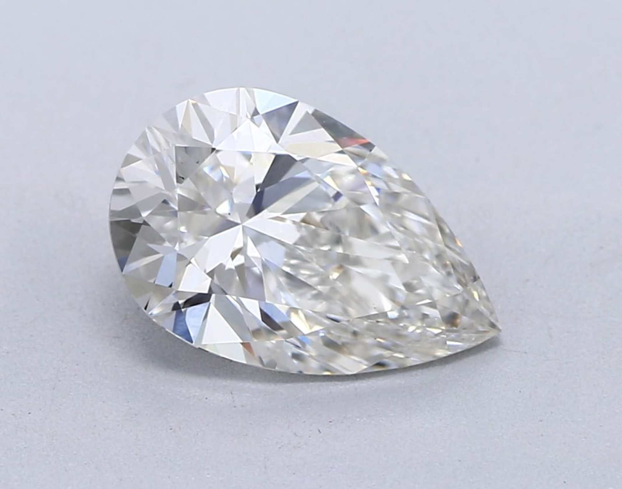 1.14 ct F VS1 Pear cut Diamond