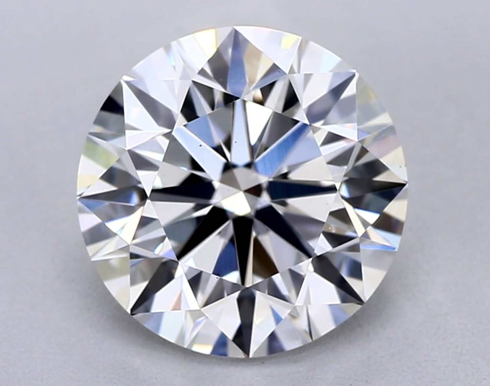 Diamante talla redonda G VS1 de 2,03 ct 