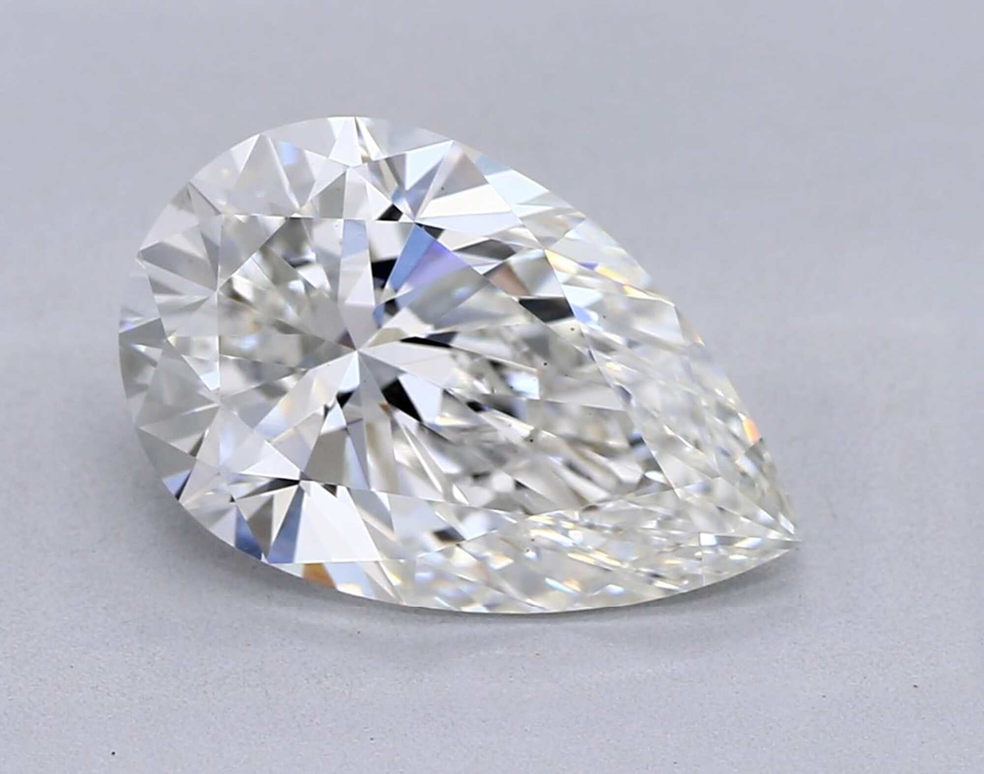 2.13 ct G VS1 Pear cut Diamond