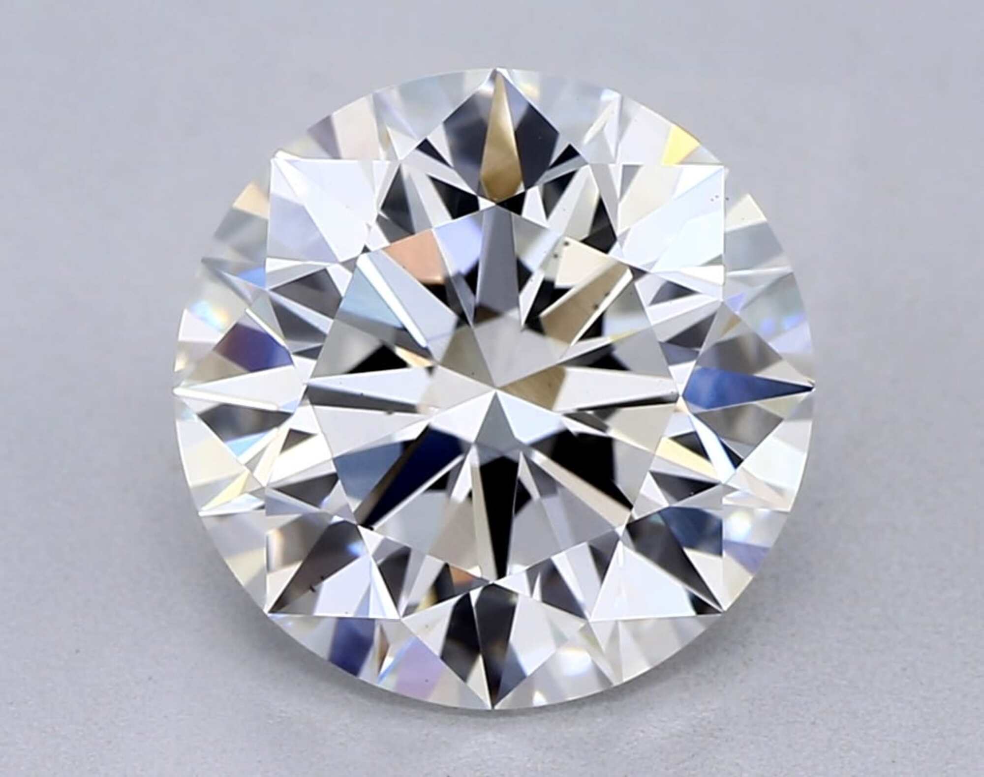 2.29 ct F VS1 Round cut Diamond