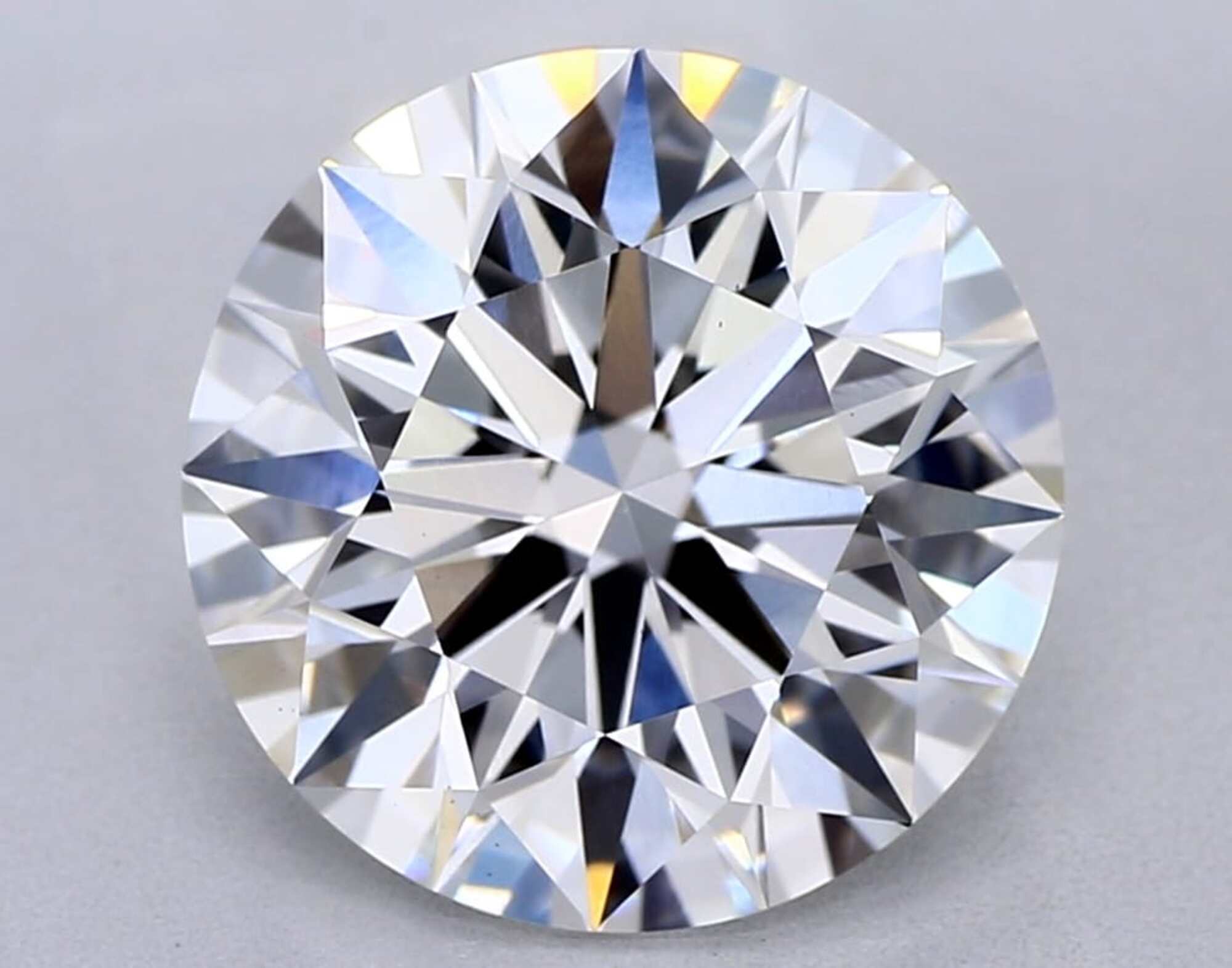 2.58 ct F VS1 Round cut Diamond