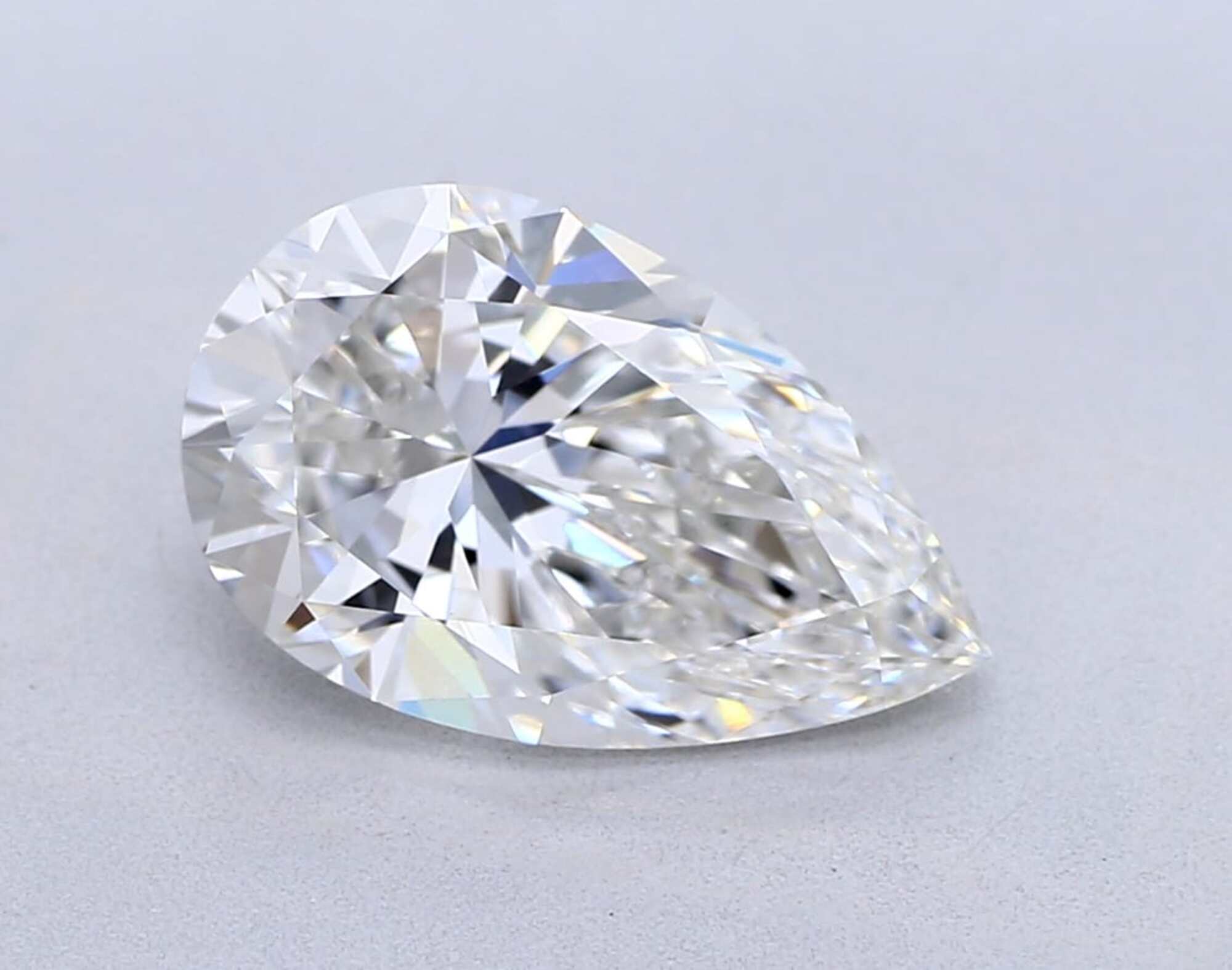 1,50 ct F VVS2 Diamante talla pera 
