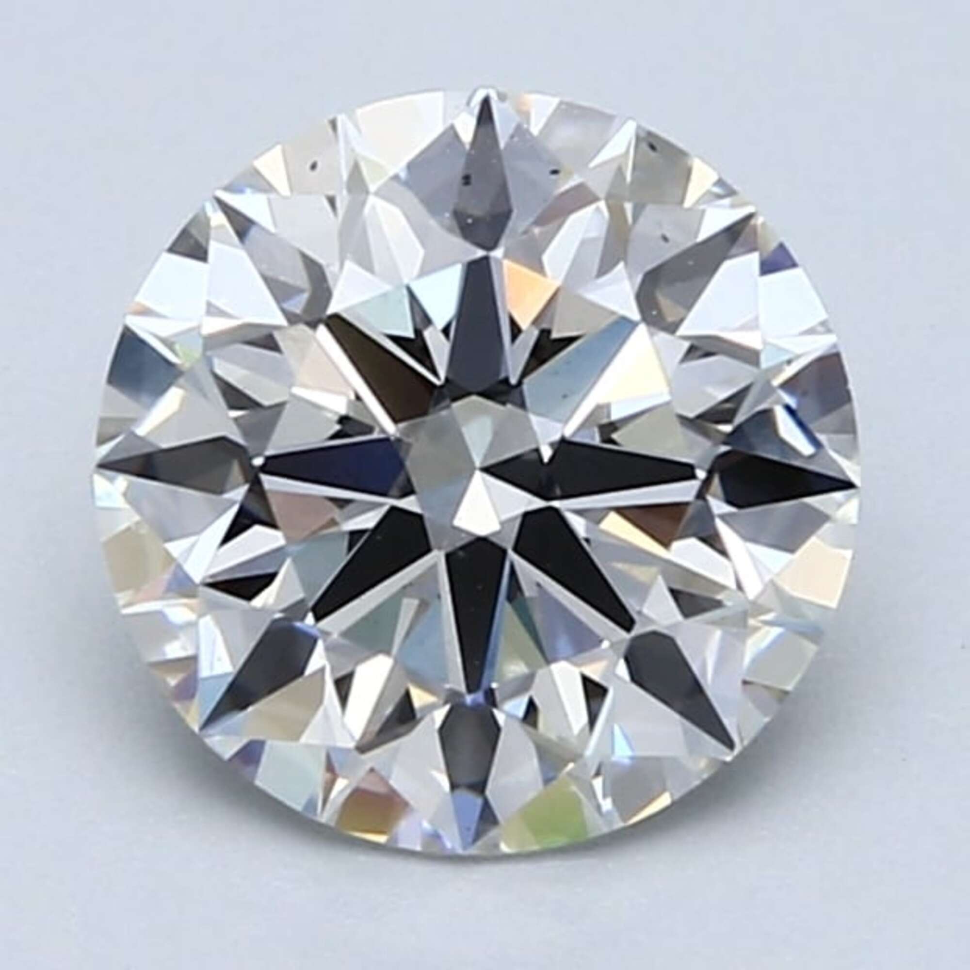 2.14 ct F VS1 Round cut Diamond