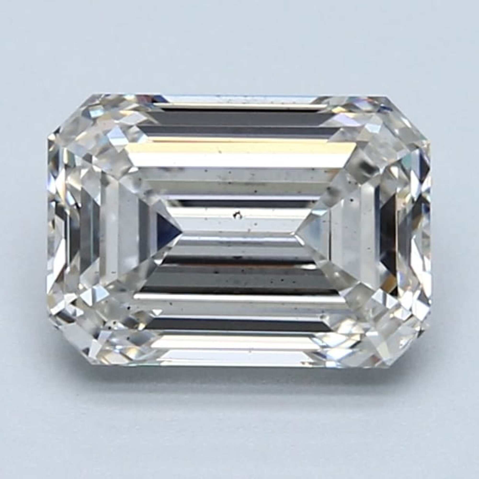 2.02 ct H SI1 Emerald cut Diamond