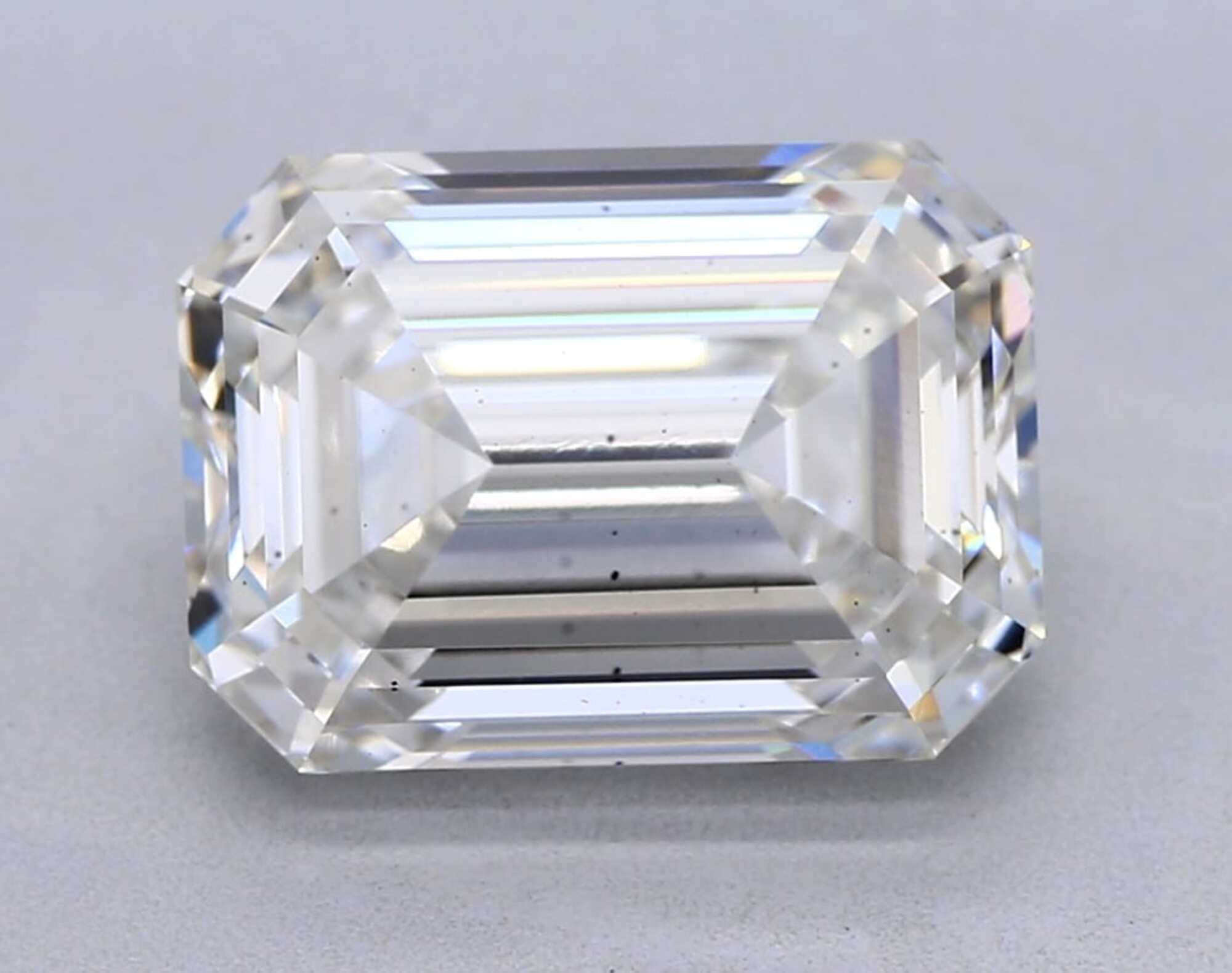 3,02 ct H SI1 Diamante talla esmeralda 