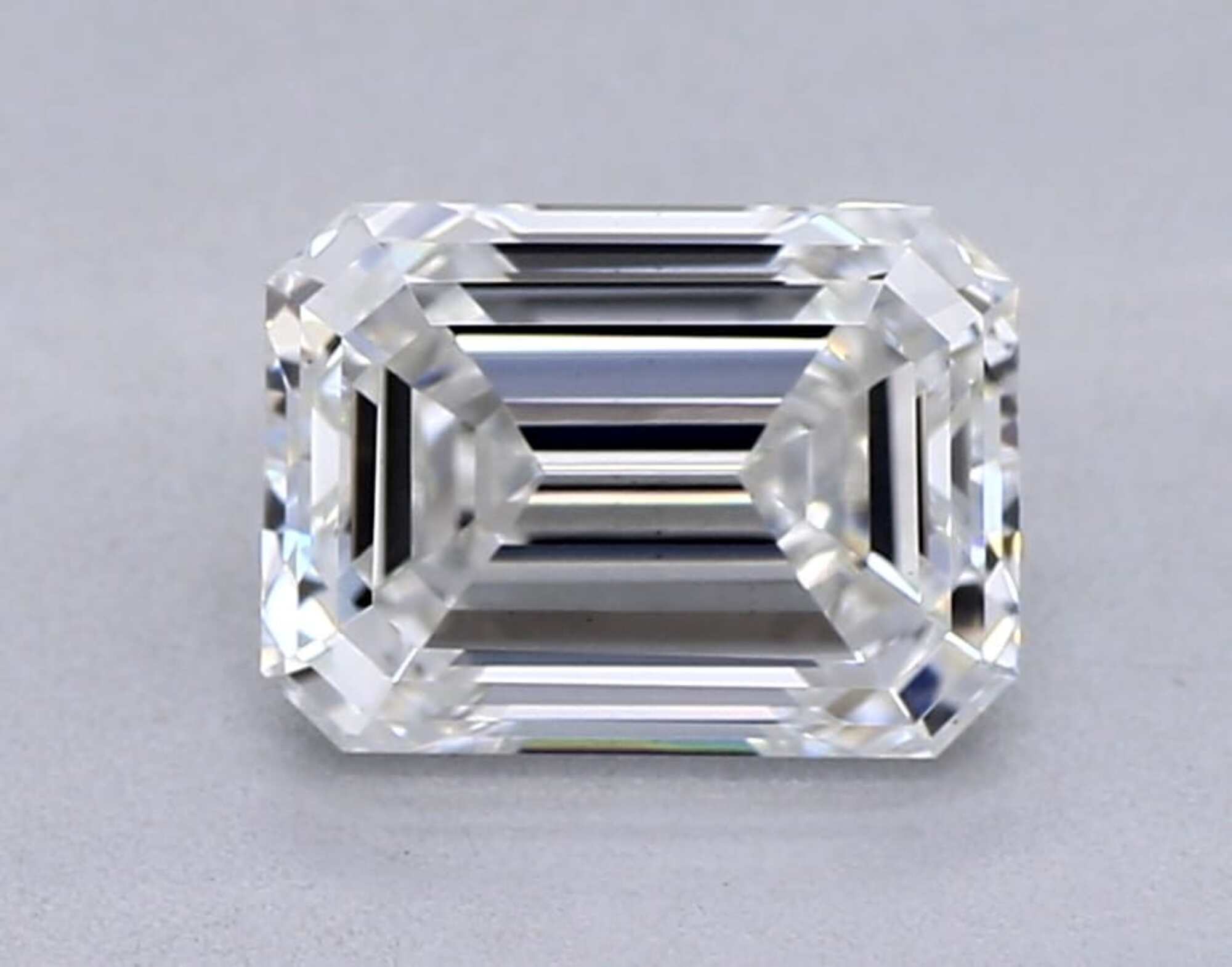 1,01 ct F VS1 Diamante talla esmeralda 