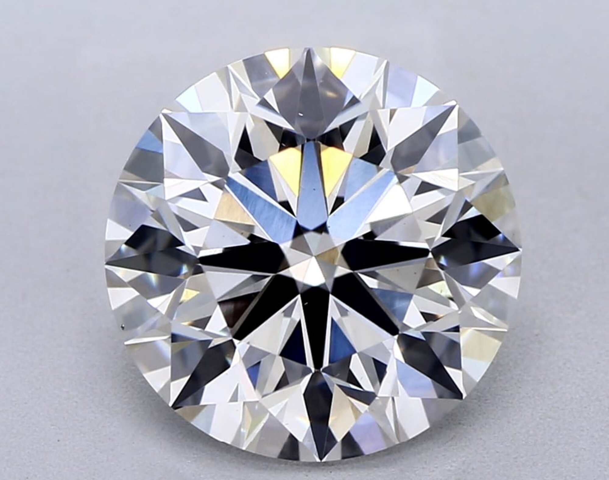 2.64 ct H VS1 Round cut Diamond