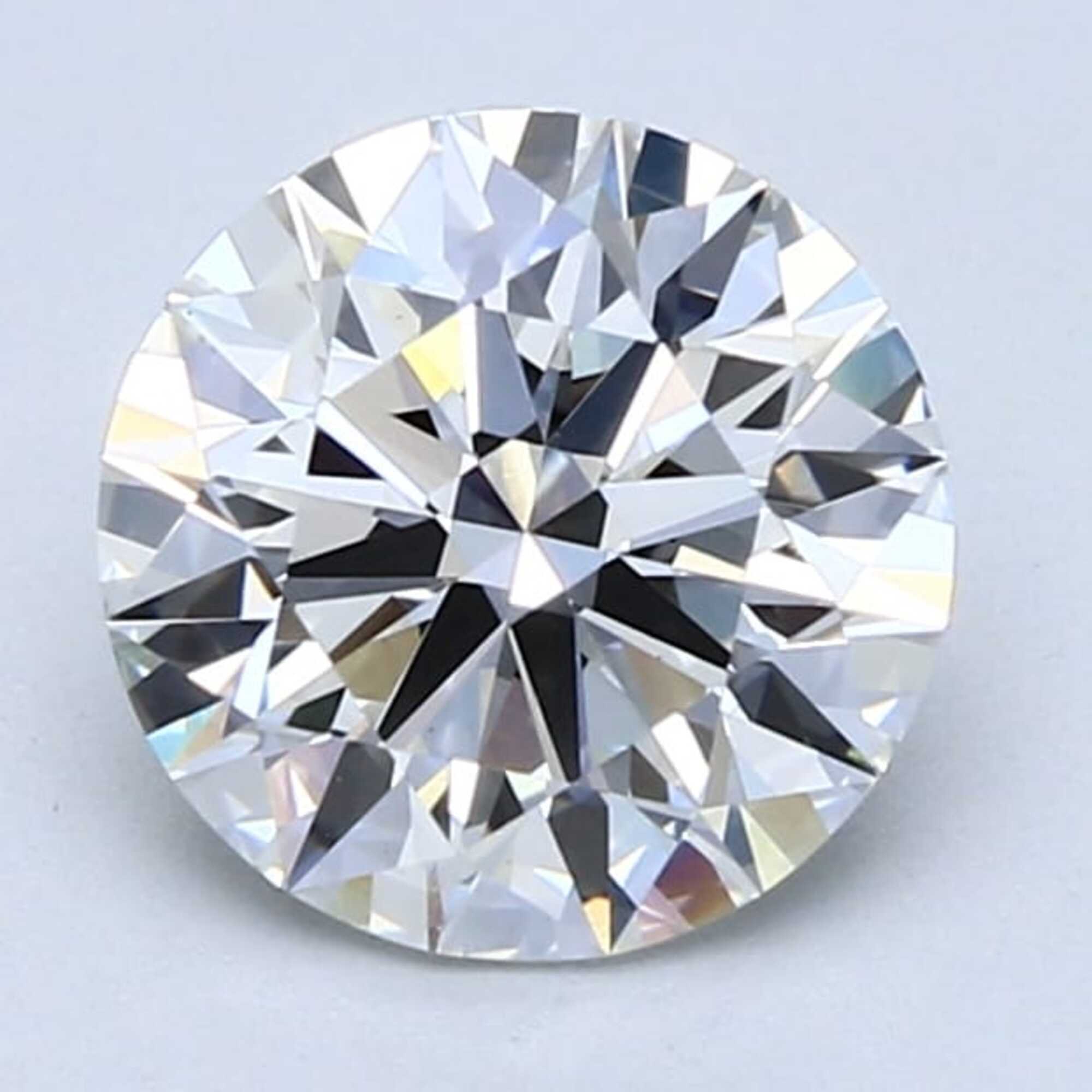 2.13 ct G VVS2 Round cut Diamond