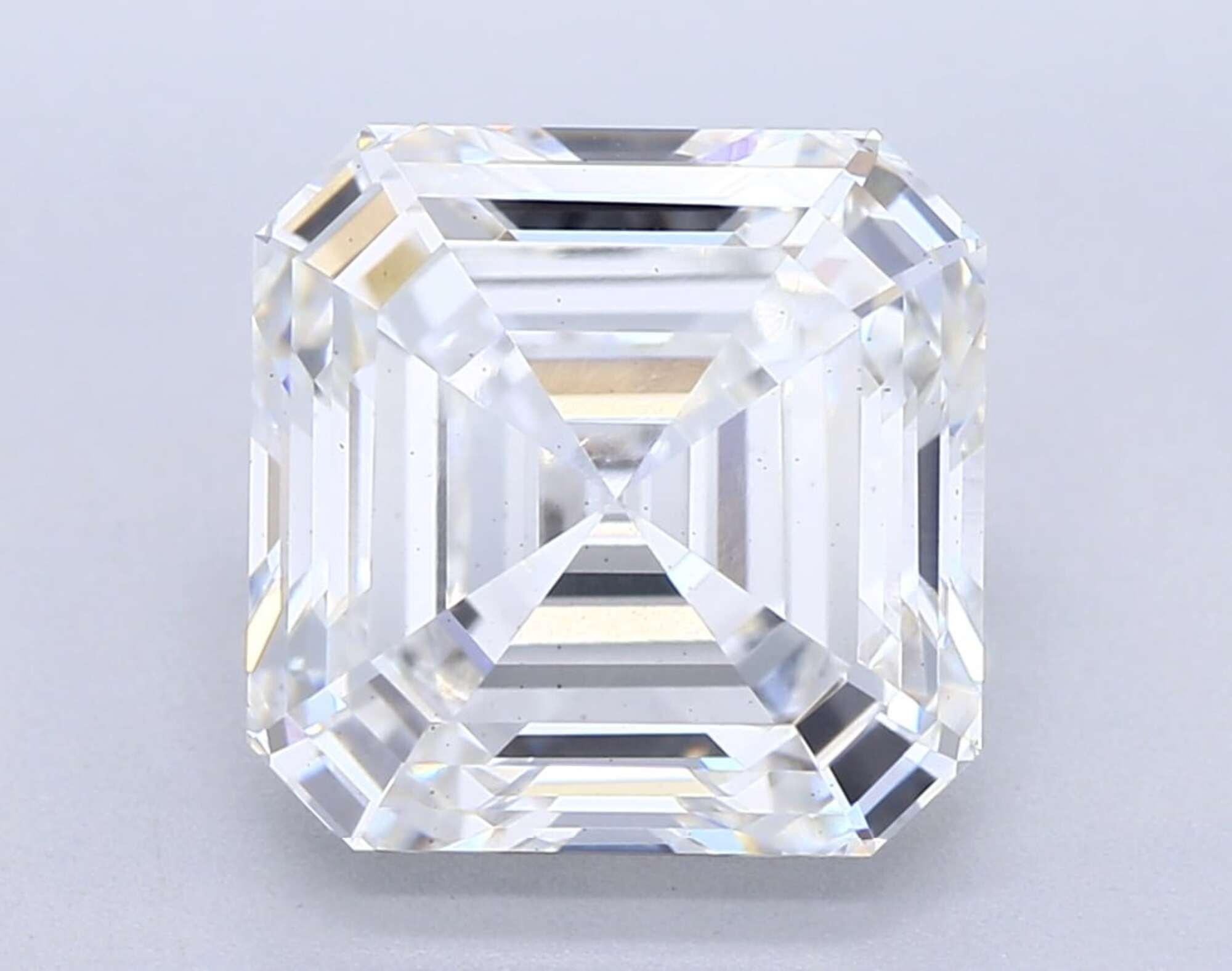 3.17 ct F VS1 Asscher cut Diamond