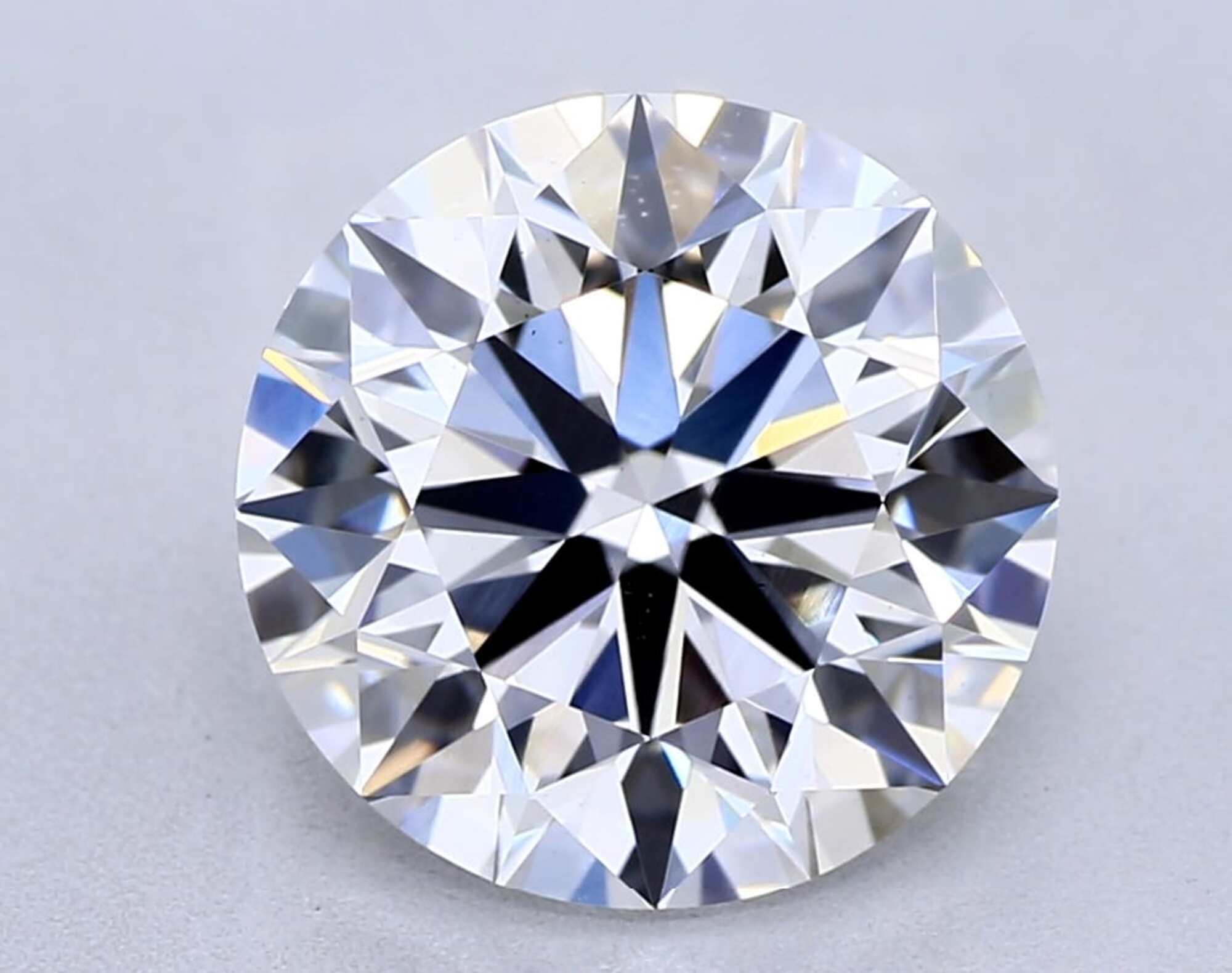 2.51 ct F VS1 Round cut Diamond