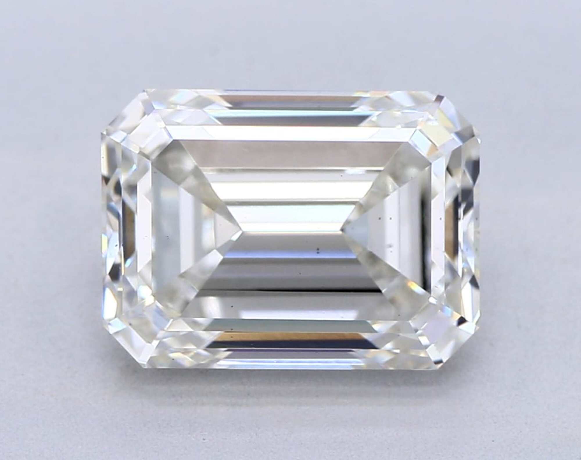 3.02 ct H VS1 Emerald cut Diamond