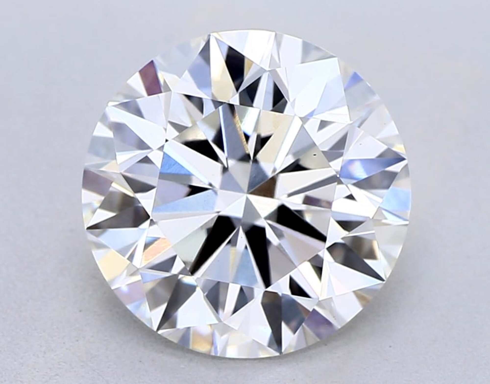 2.17 ct F VS1 Round cut Diamond