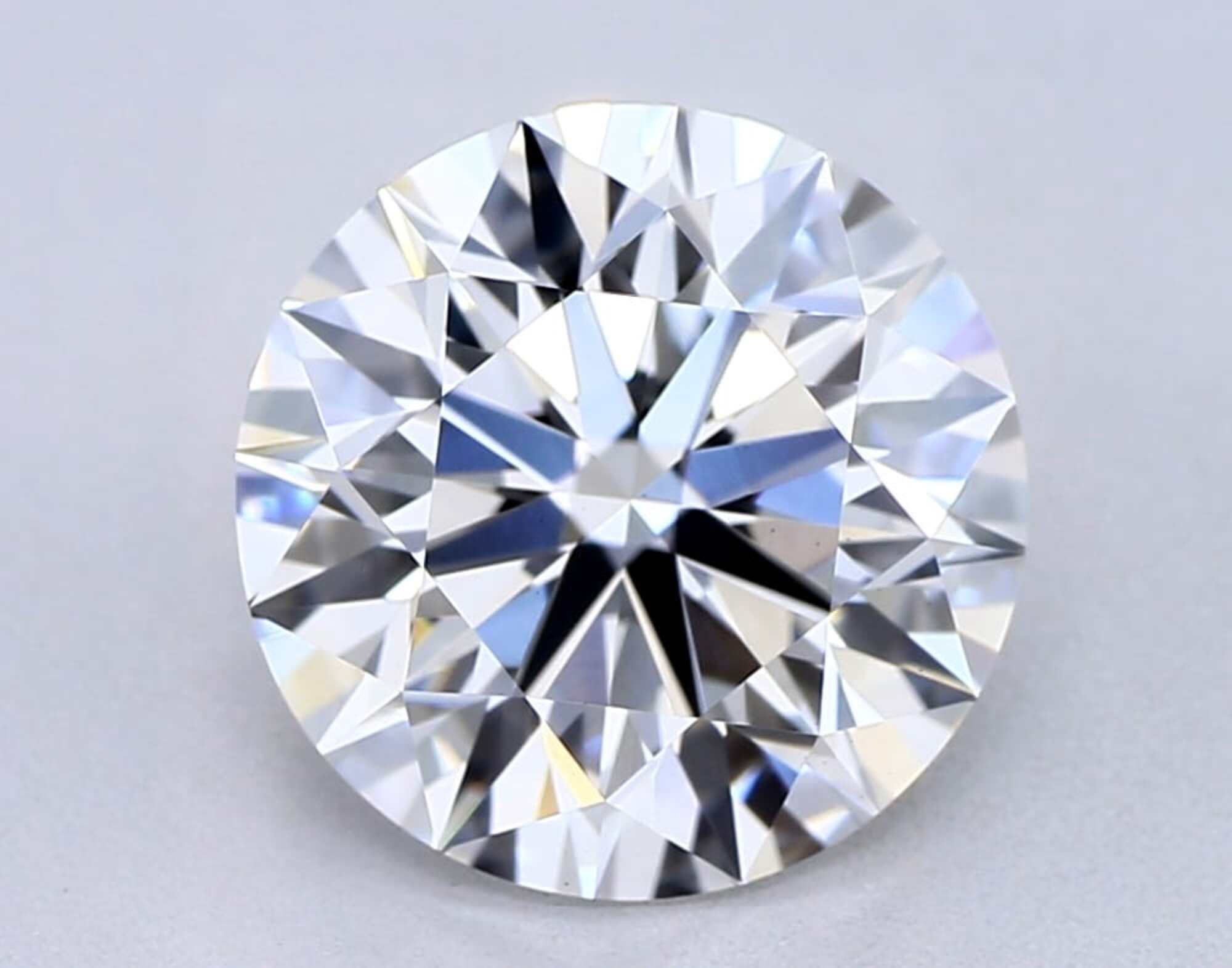 2.14 ct F VS1 Round cut Diamond