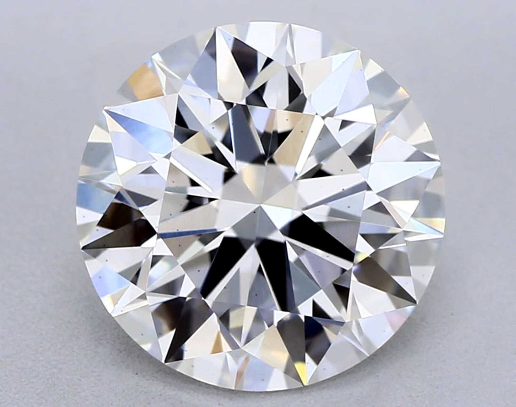 2.63 ct G VS1 Round cut Diamond